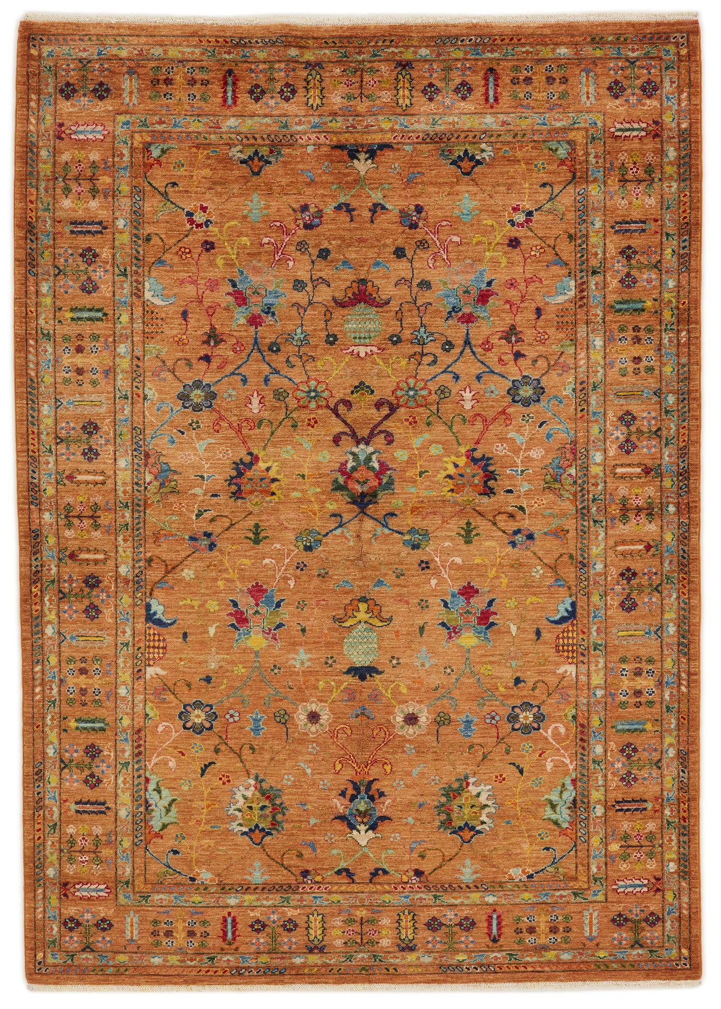 Hand-knotted Oriental Carpet | Unique Shall 12437 (in stock)