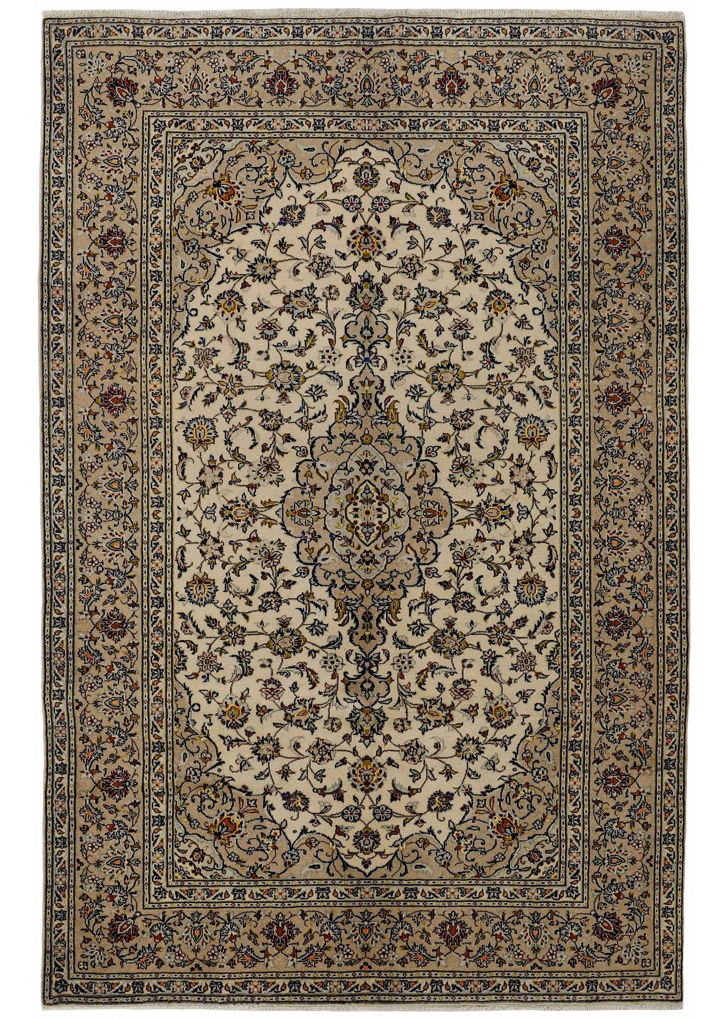 Hand Knotted Oriental Carpet | Unique Keshan Fine 11229 (in stock)
