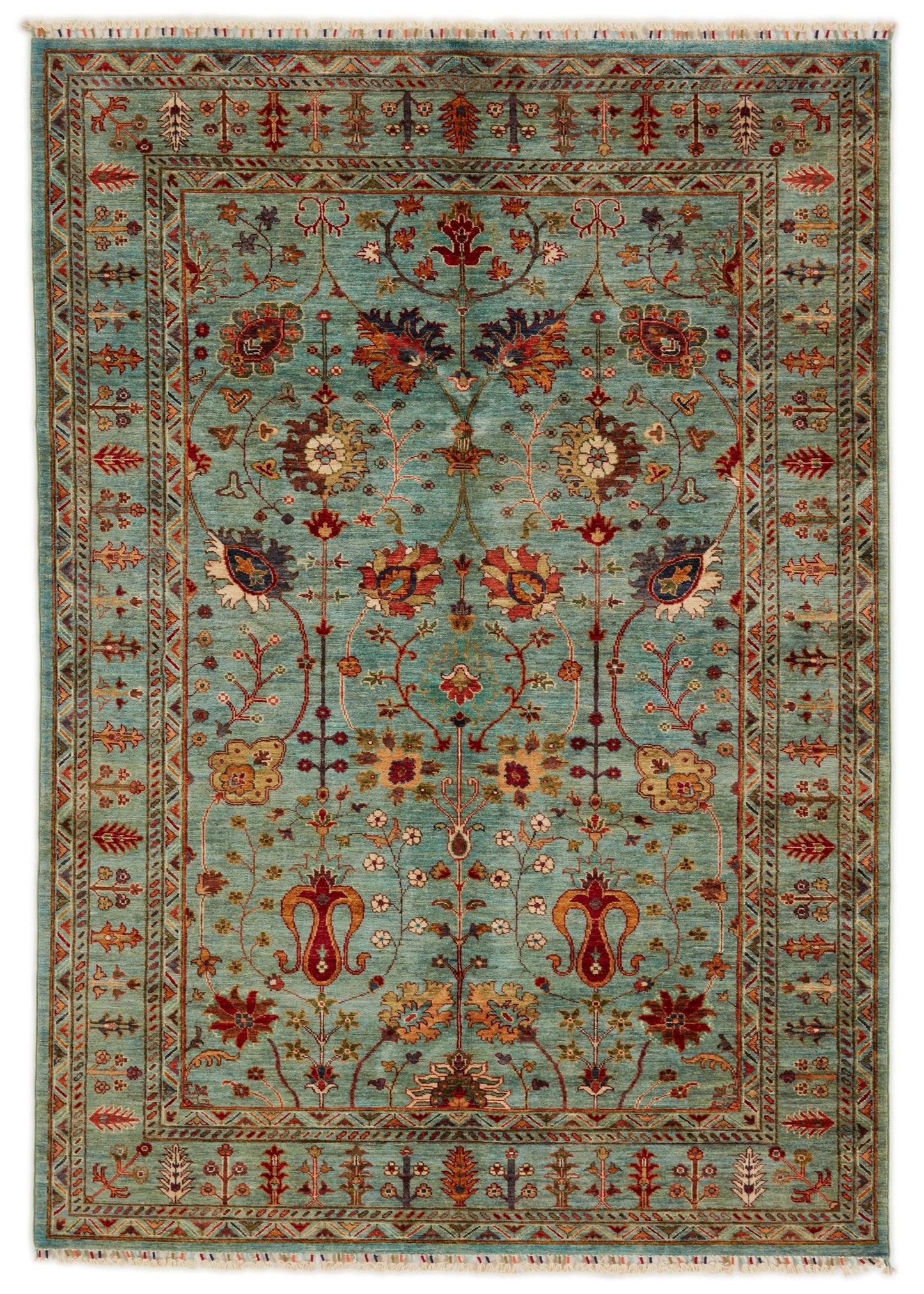 Hand-knotted Oriental Carpet | Unique Shall 12442 (in stock)