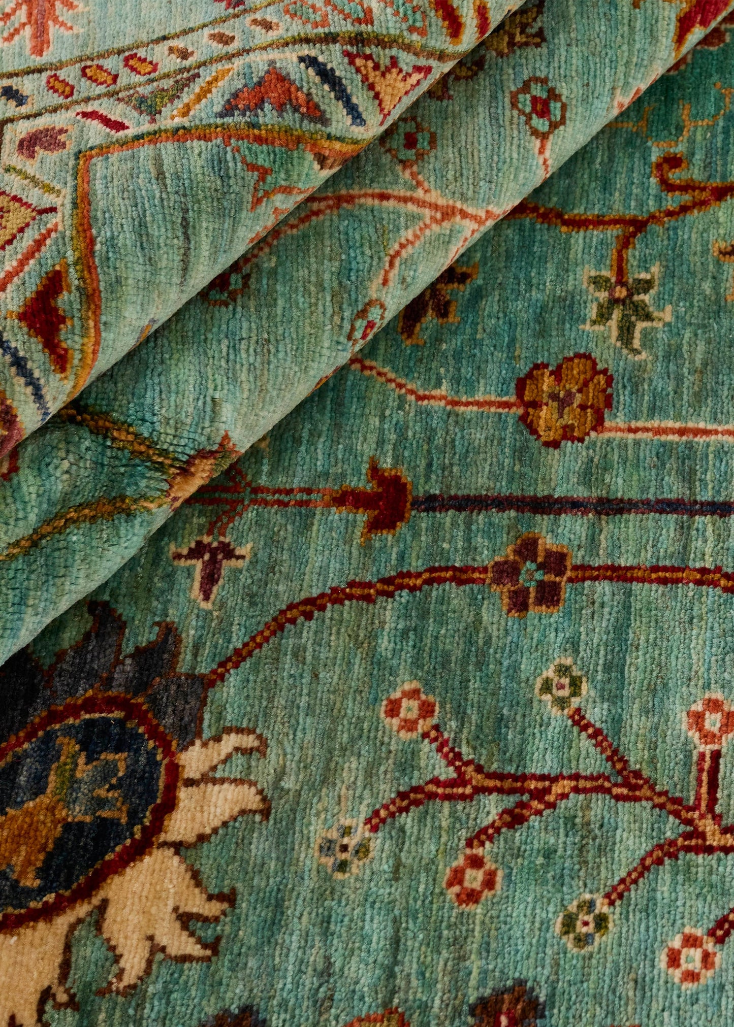 Hand-knotted Oriental Carpet | Unique Shall 12442 (in stock)