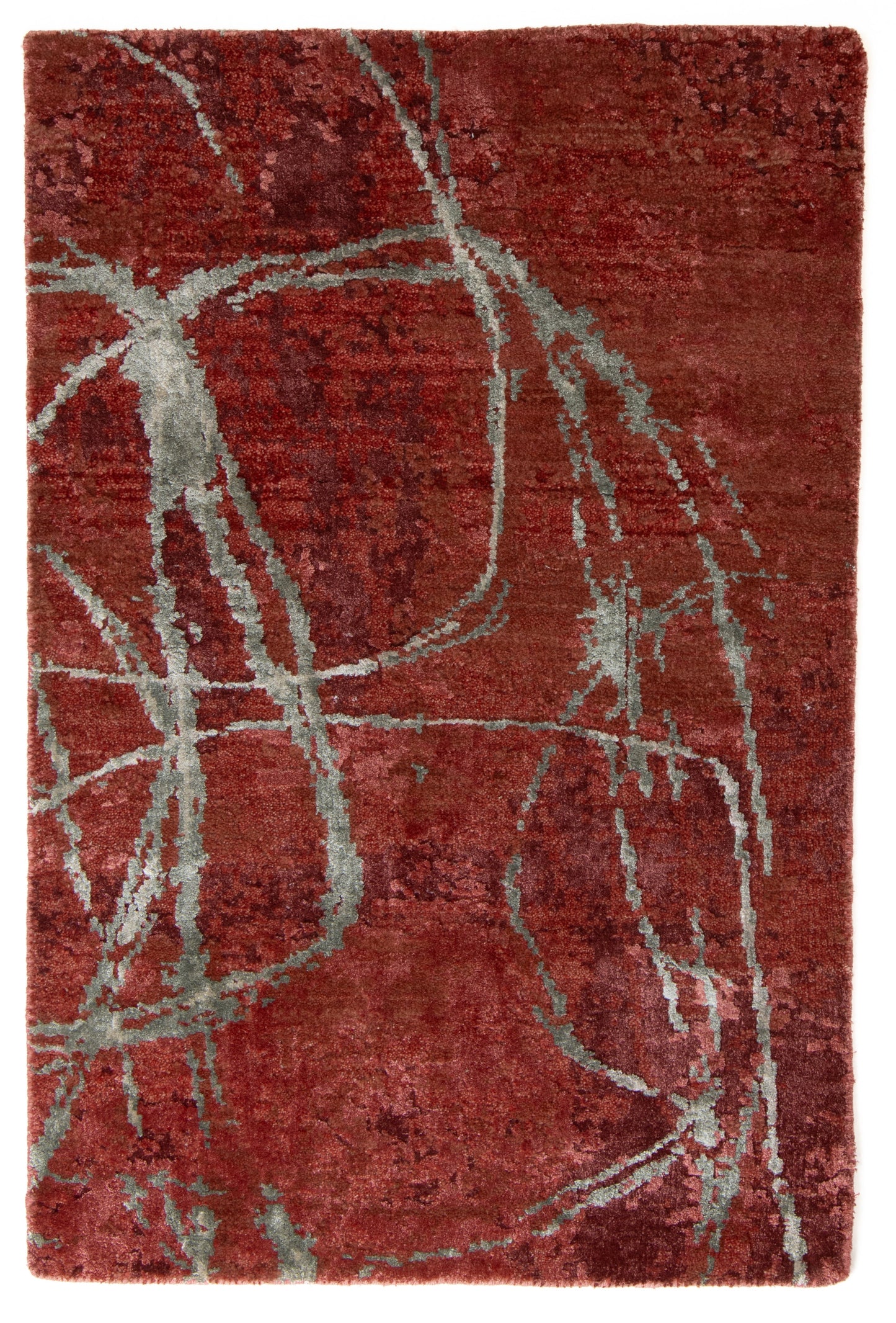 MOMO Rugs Boulder Velvet Red