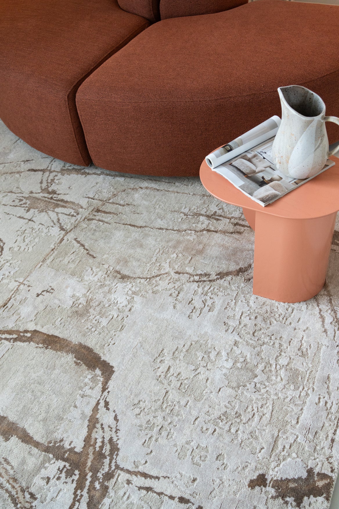 MOMO Rugs Boulder Brown Beige