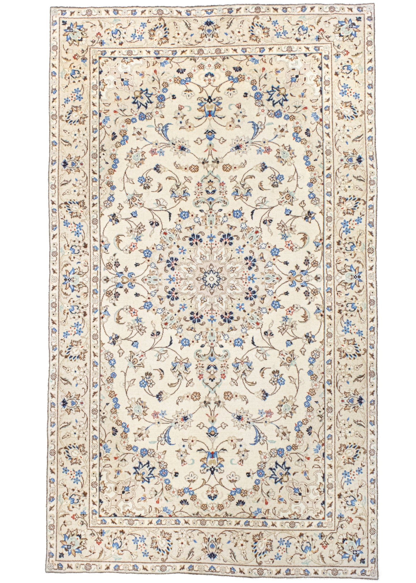 Hand Knotted Oriental Carpet | Unique Keshan Fine 64996 (in stock)