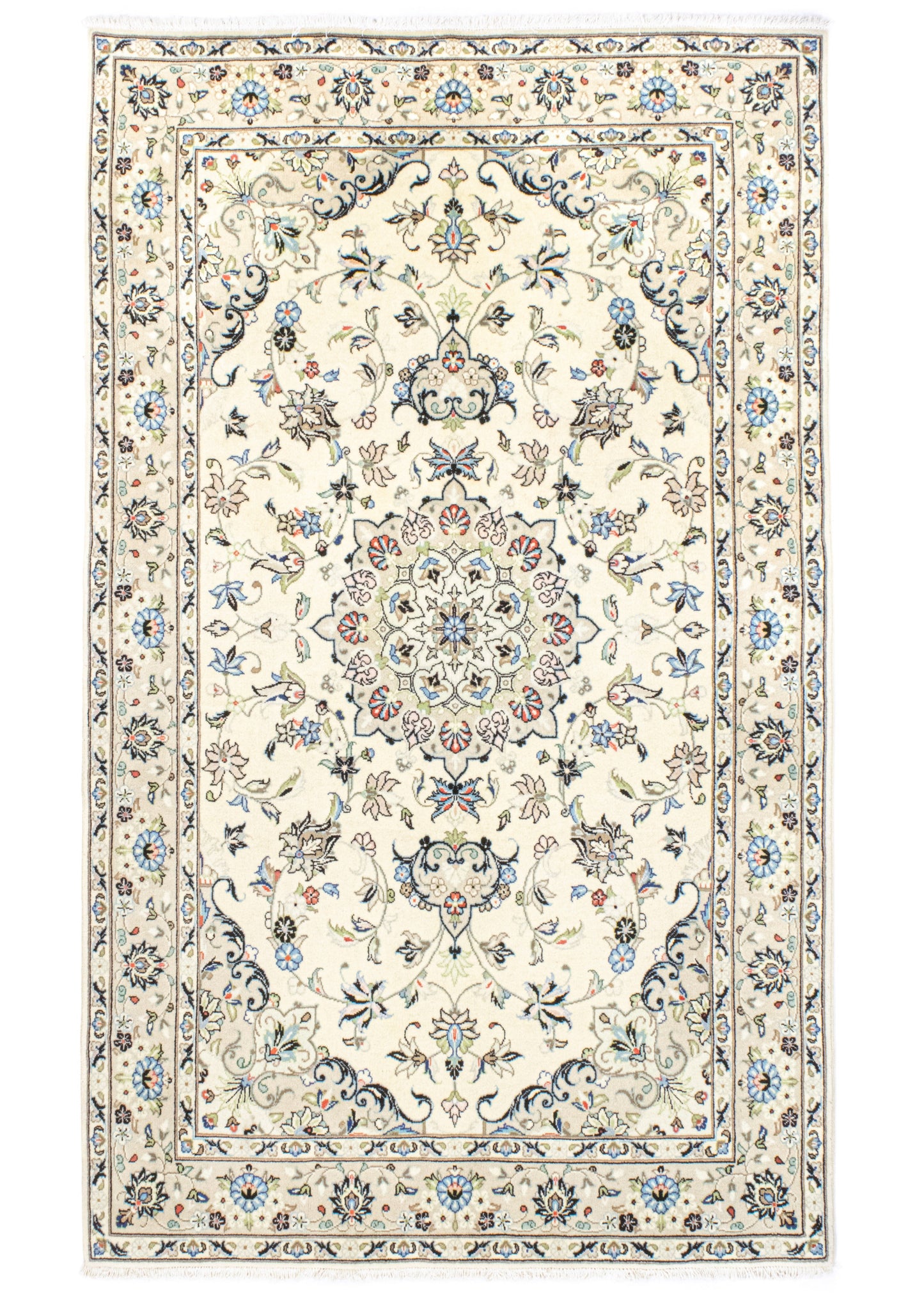 Hand Knotted Oriental Carpet | Unique Keshan Fine 64997 (in stock)
