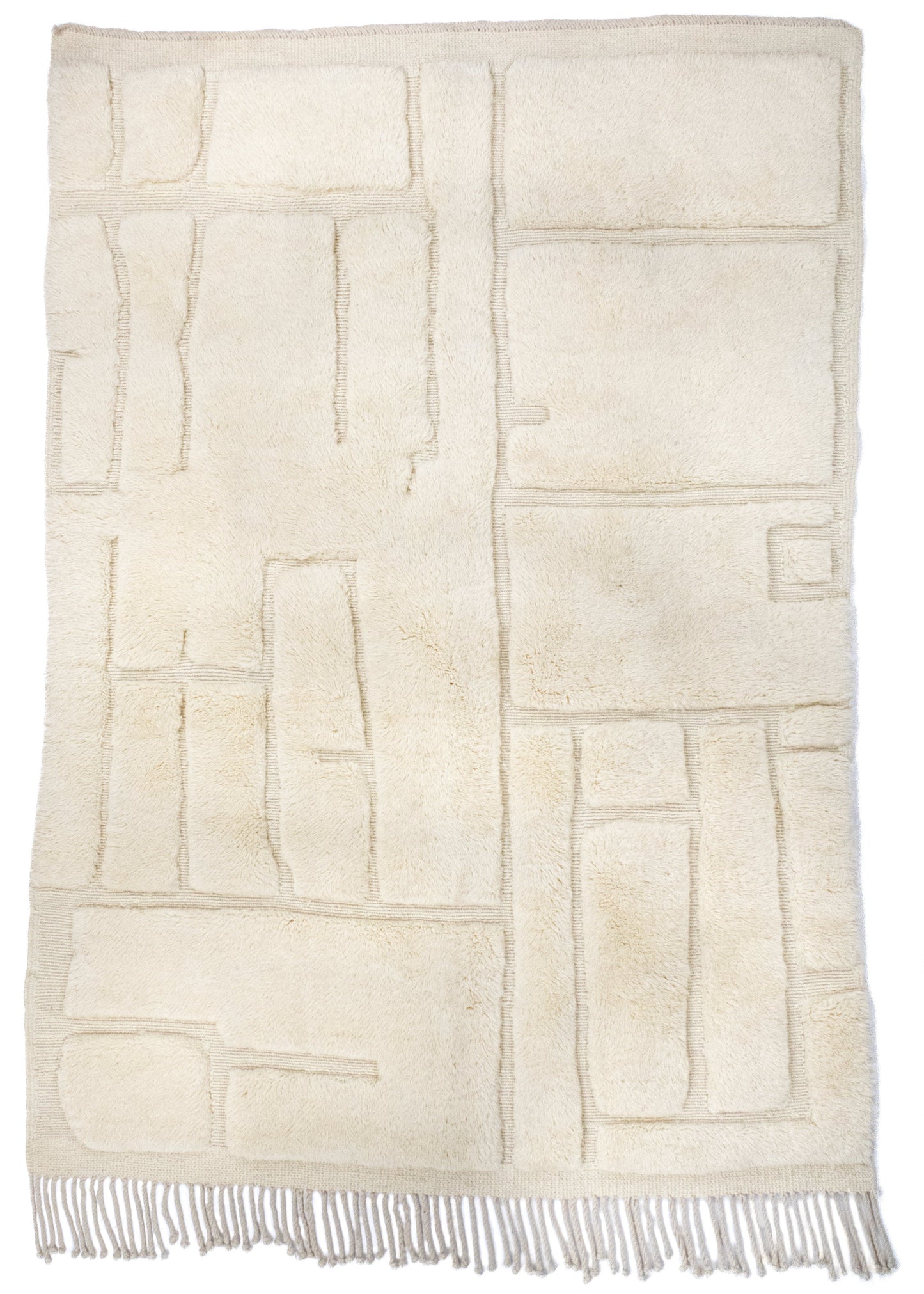 Berber Mrirt 001 Wool Rug – Luxury Handmade Carpet by MOMO Rugs Design