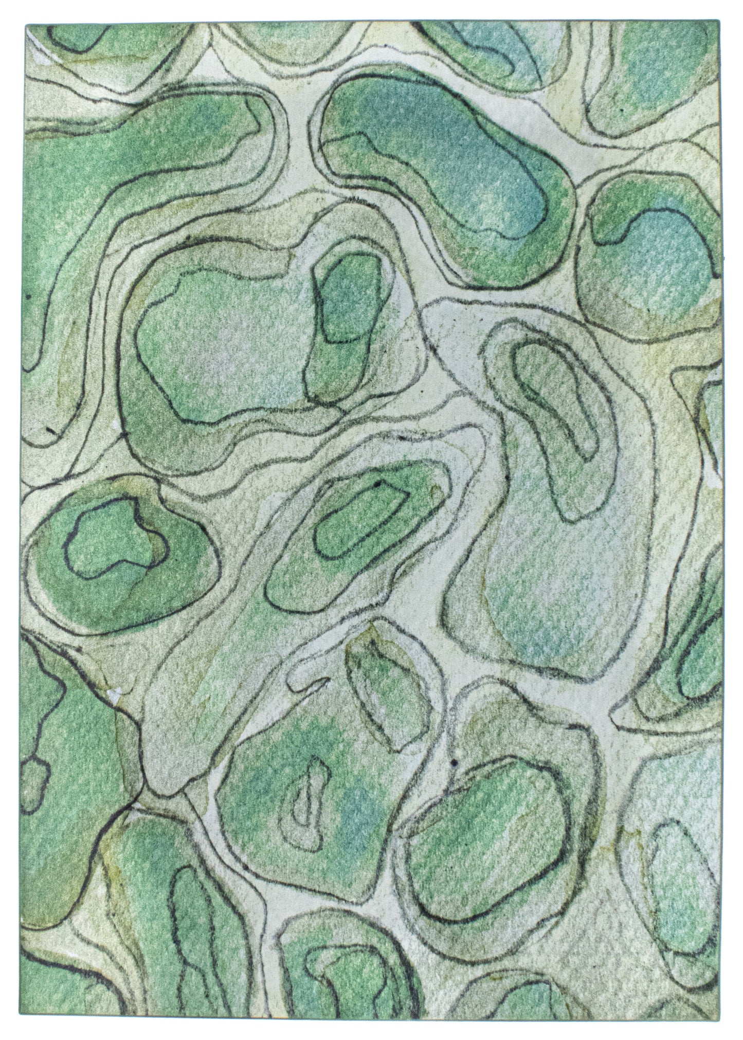 Design rug | Dutch hills Forest
