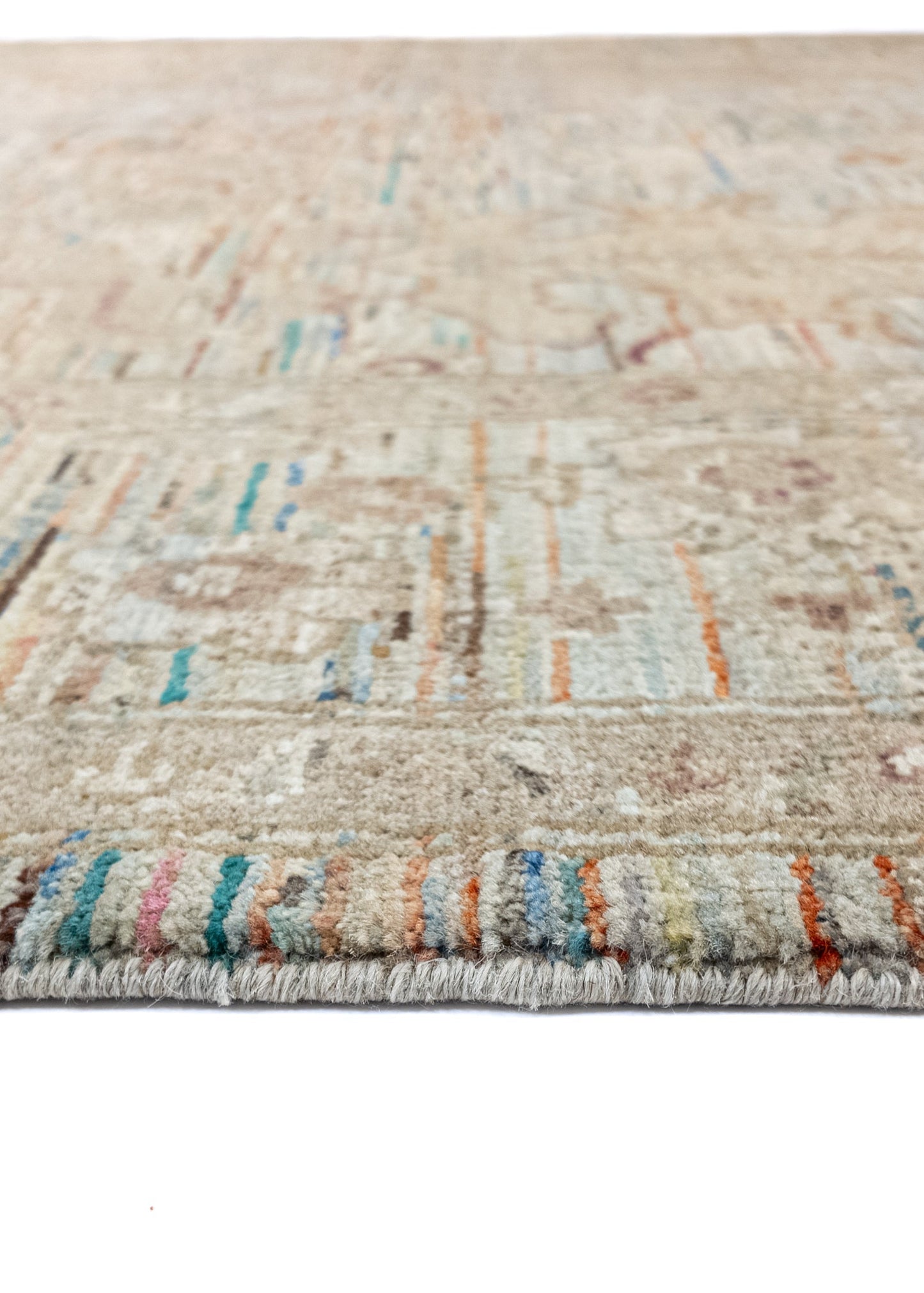 Unique Ziegler Art Deco Rug 16725 | Hand-knotted from Afghanistan (in stock)