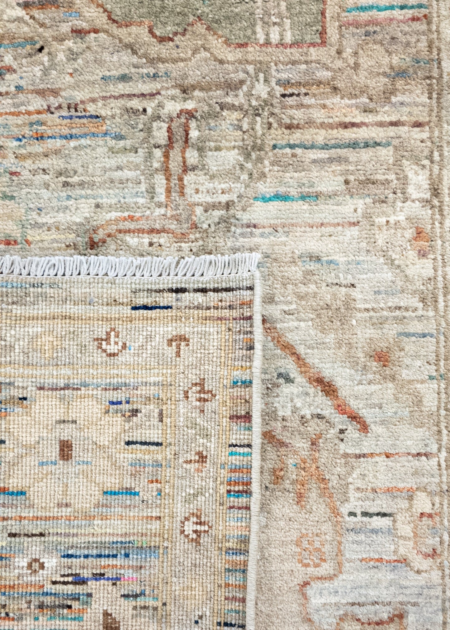 Unique Ziegler Art Deco Rug 16725 | Hand-knotted from Afghanistan (in stock)