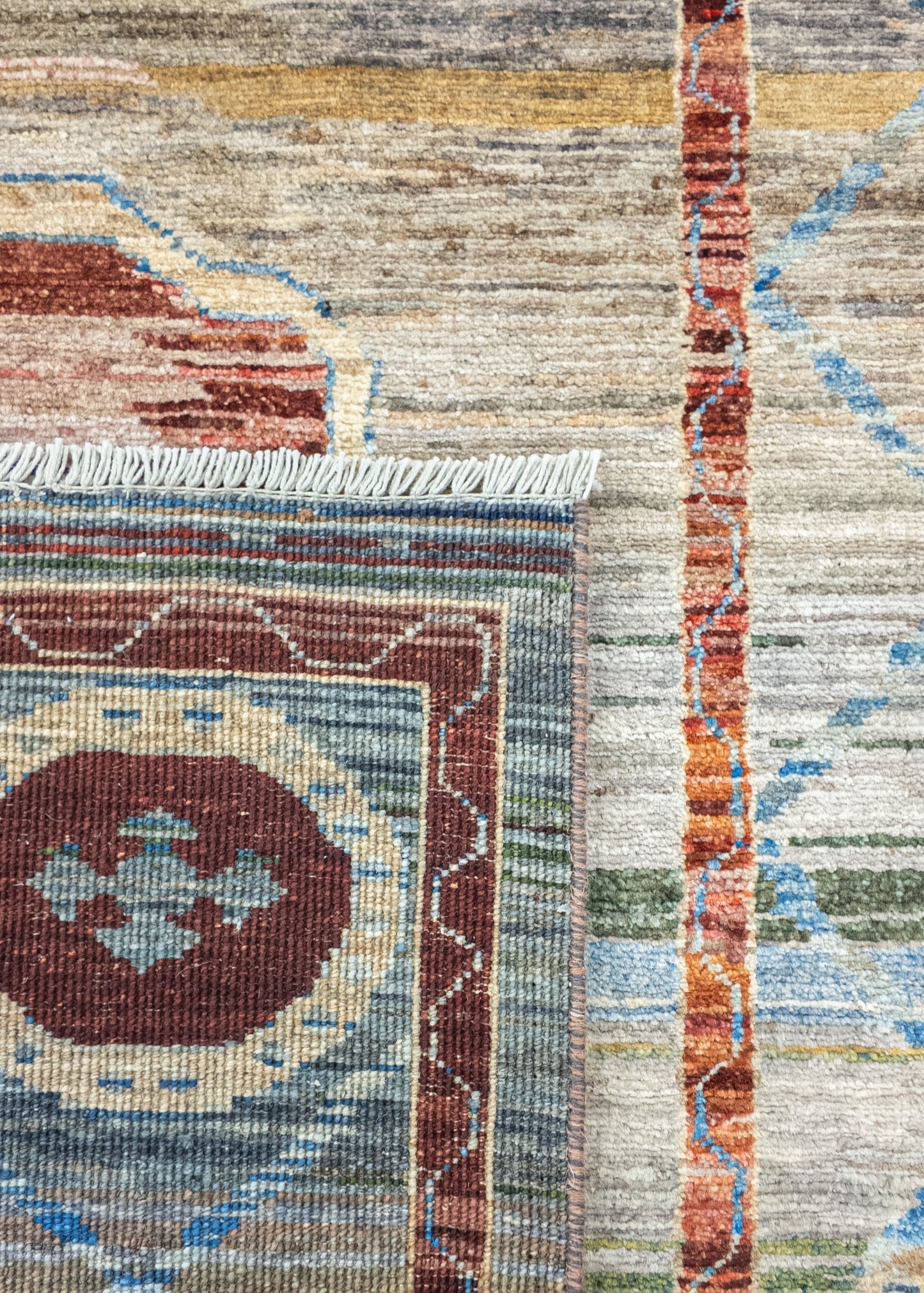 Unique Ziegler Art Deco Rug 18479 | Hand-knotted from Afghanistan (in stock)