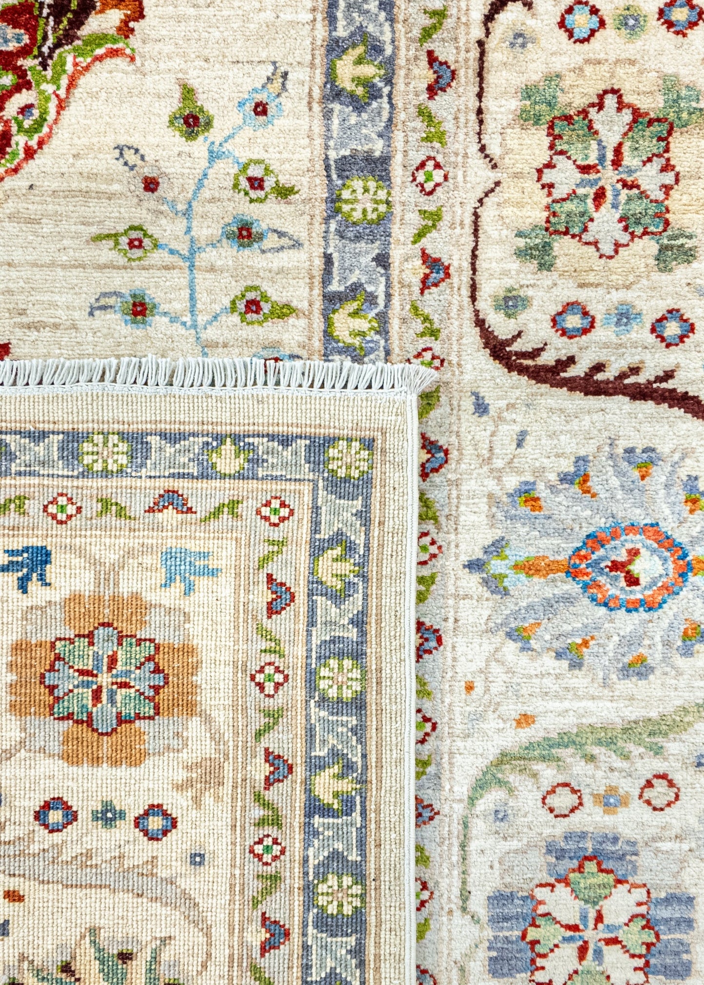 Unique Ziegler Art Deco Rug 18505 | Hand-knotted from Afghanistan (in stock)