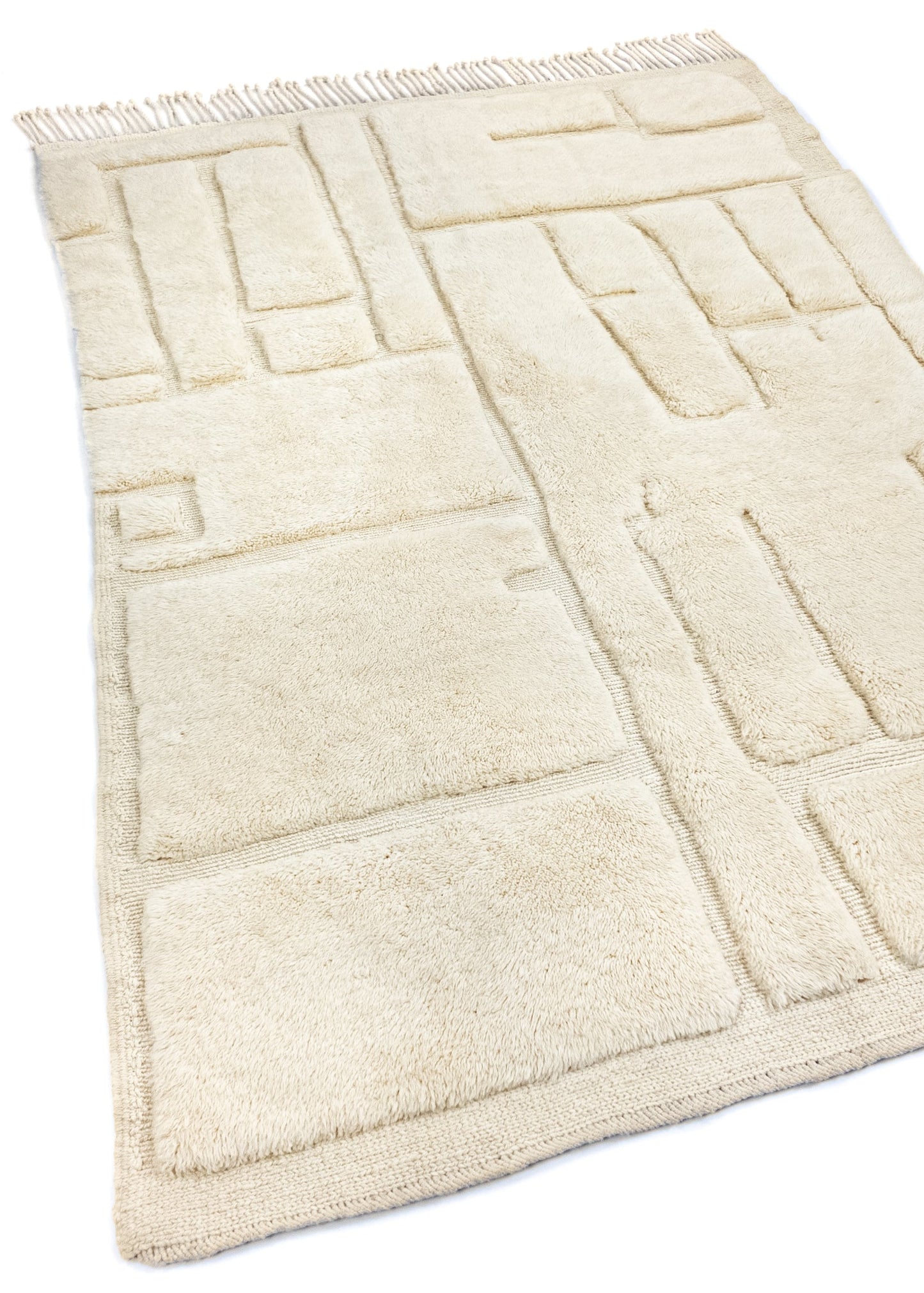 Berber Mrirt 001 Wool Rug – Luxury Handmade Carpet by MOMO Rugs Design