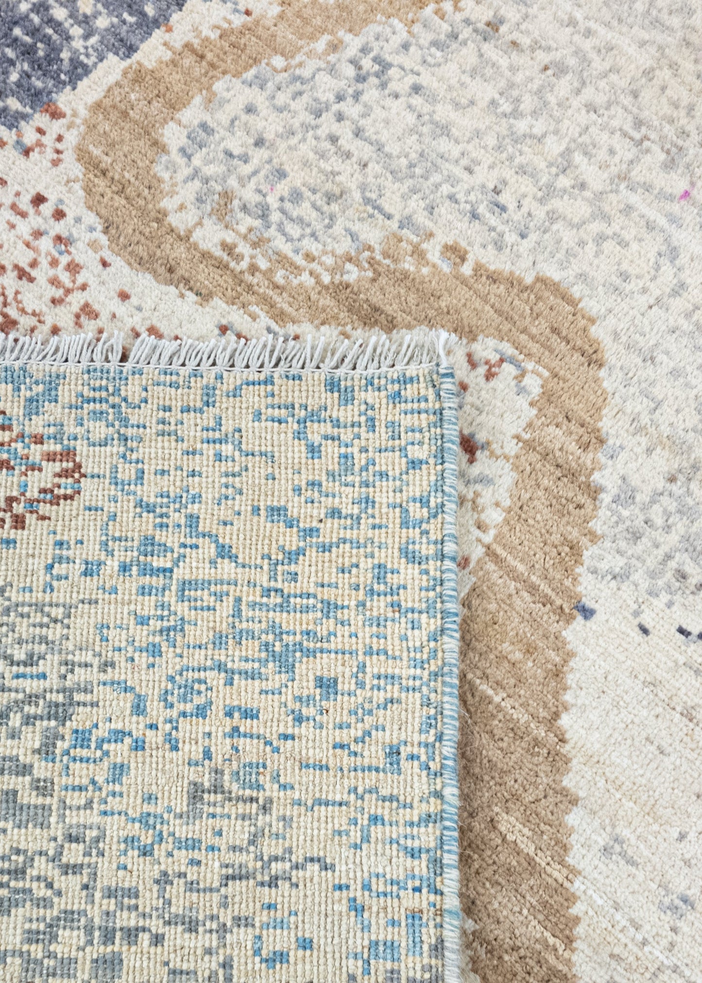 Unique Ziegler Art Deco Rug 18445 | Hand-knotted from Afghanistan (in stock)