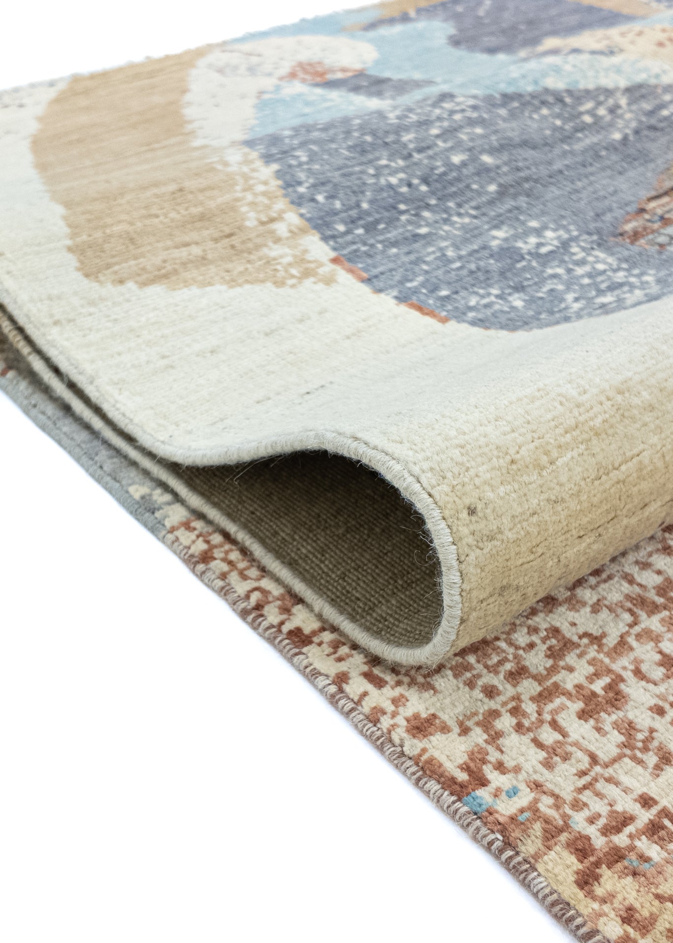 Unique Ziegler Art Deco Rug 18445 | Hand-knotted from Afghanistan (in stock)