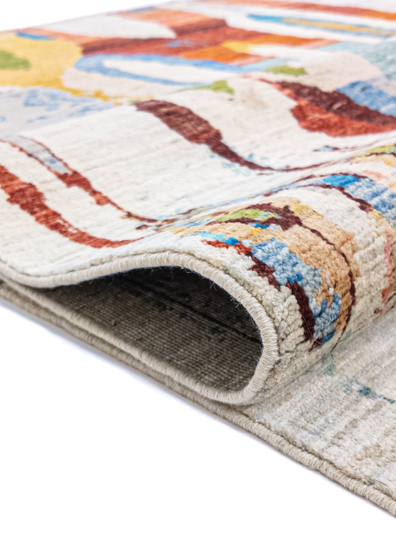 Unique Ziegler Art Deco Rug 18287 | Hand-knotted from Afghanistan (in stock)