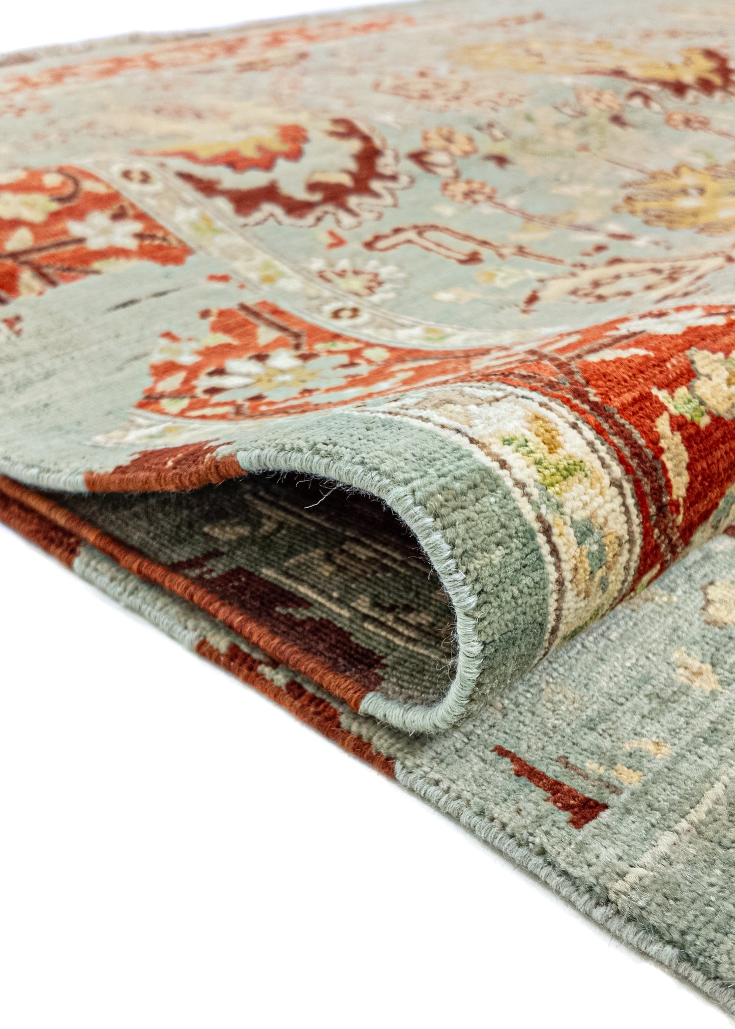 Unique Ziegler Art Deco Rug 8809 | Hand-knotted from Afghanistan (in stock)