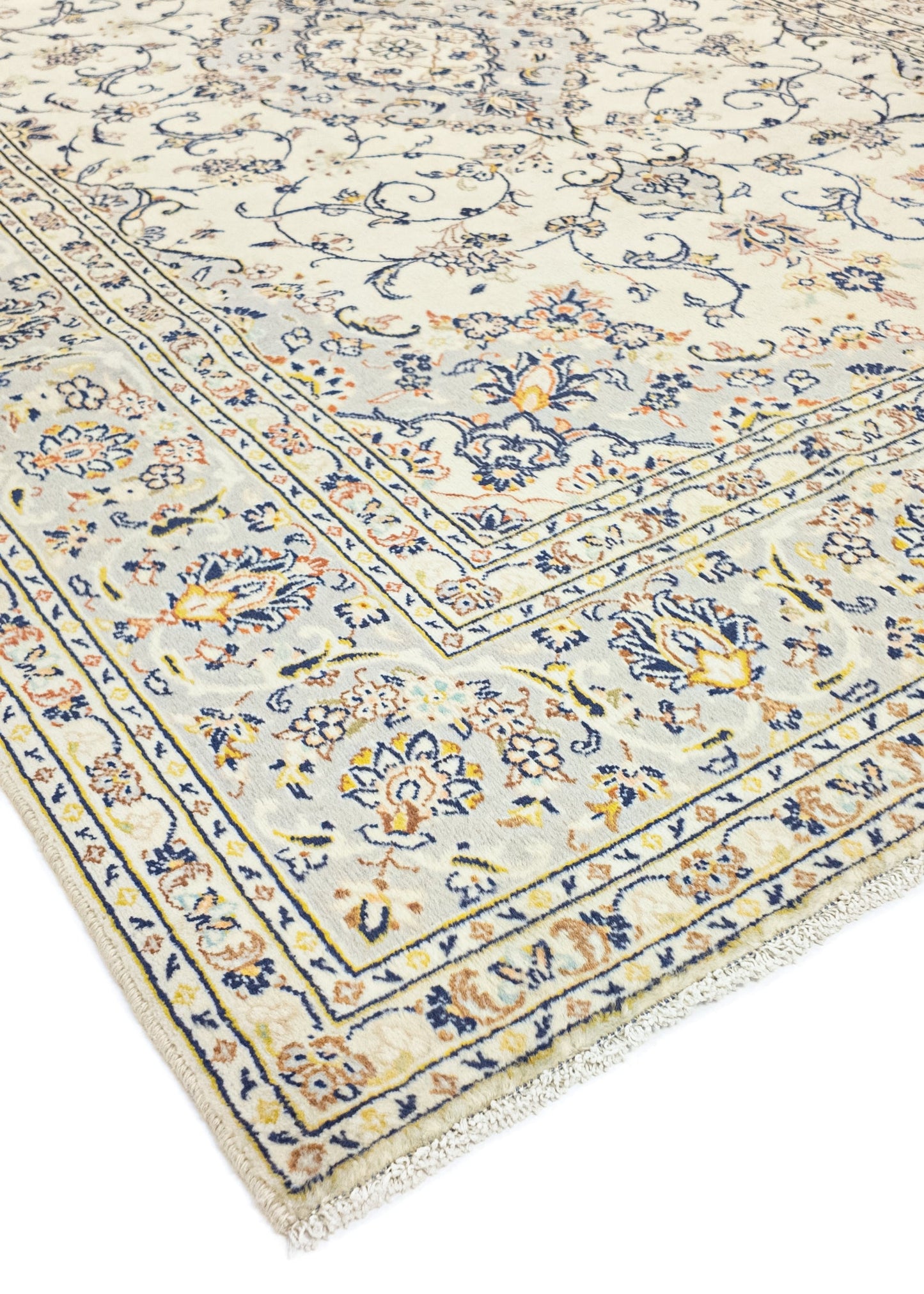 Hand Knotted Oriental Carpet | Unique Keshan Fine 88114 (in stock)