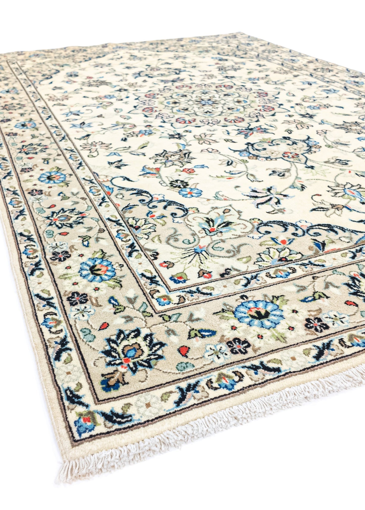 Hand Knotted Oriental Carpet | Unique Keshan Fine 64997 (in stock)