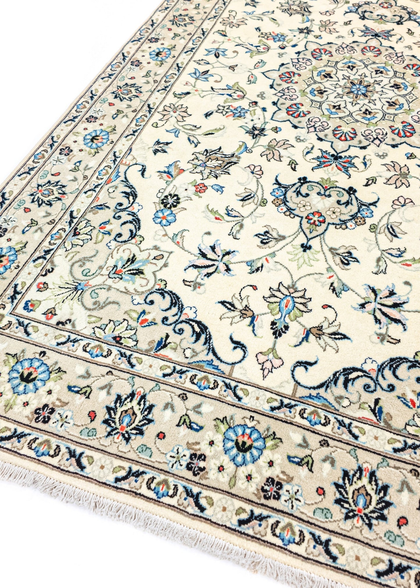 Hand Knotted Oriental Carpet | Unique Keshan Fine 64997 (in stock)