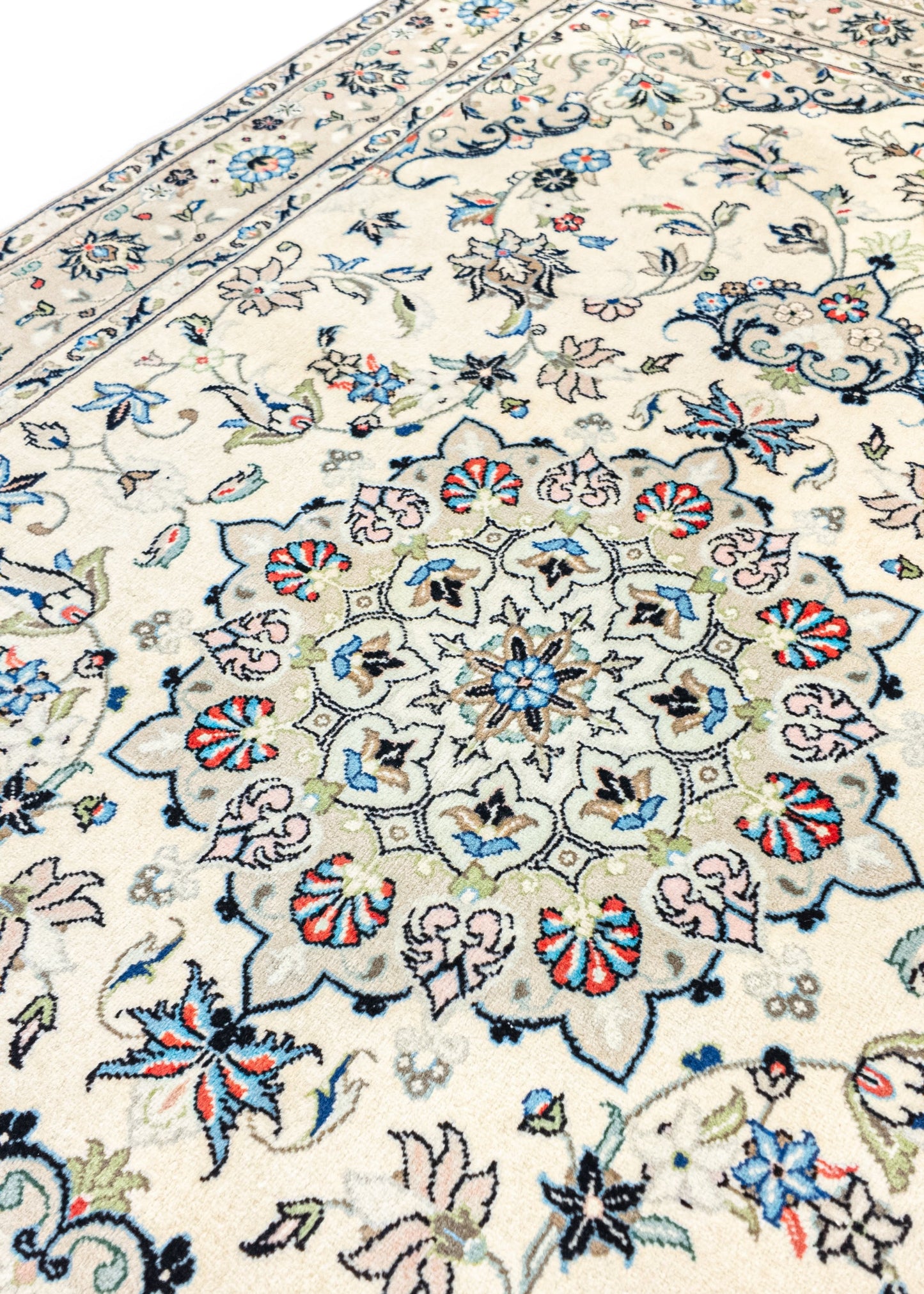 Hand Knotted Oriental Carpet | Unique Keshan Fine 64997 (in stock)