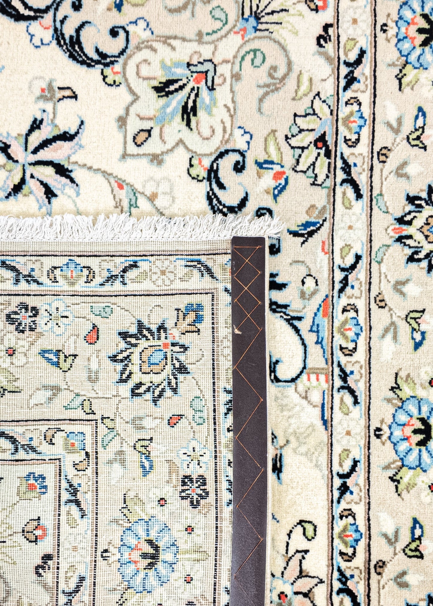 Hand Knotted Oriental Carpet | Unique Keshan Fine 64997 (in stock)