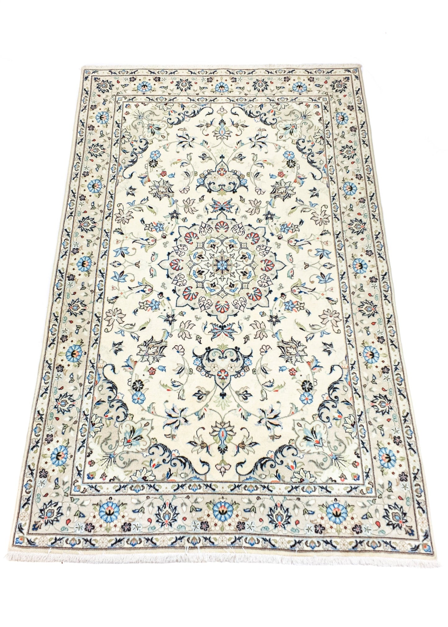 Hand Knotted Oriental Carpet | Unique Keshan Fine 64997 (in stock)