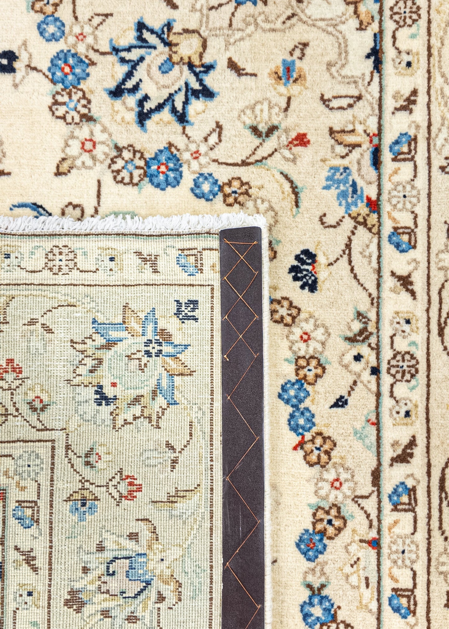 Hand Knotted Oriental Carpet | Unique Keshan Fine 64996 (in stock)