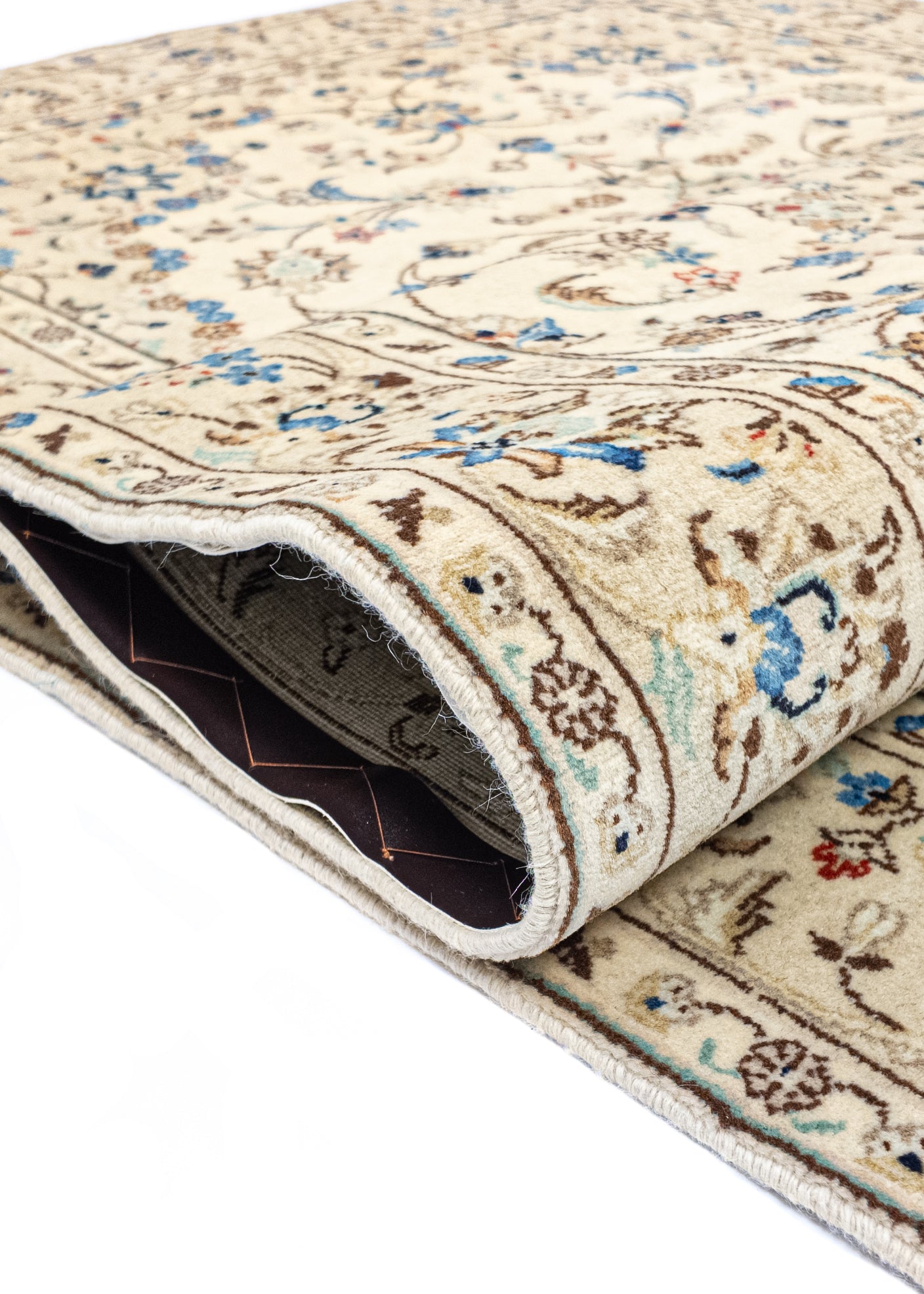 Hand Knotted Oriental Carpet | Unique Keshan Fine 64996 (in stock)