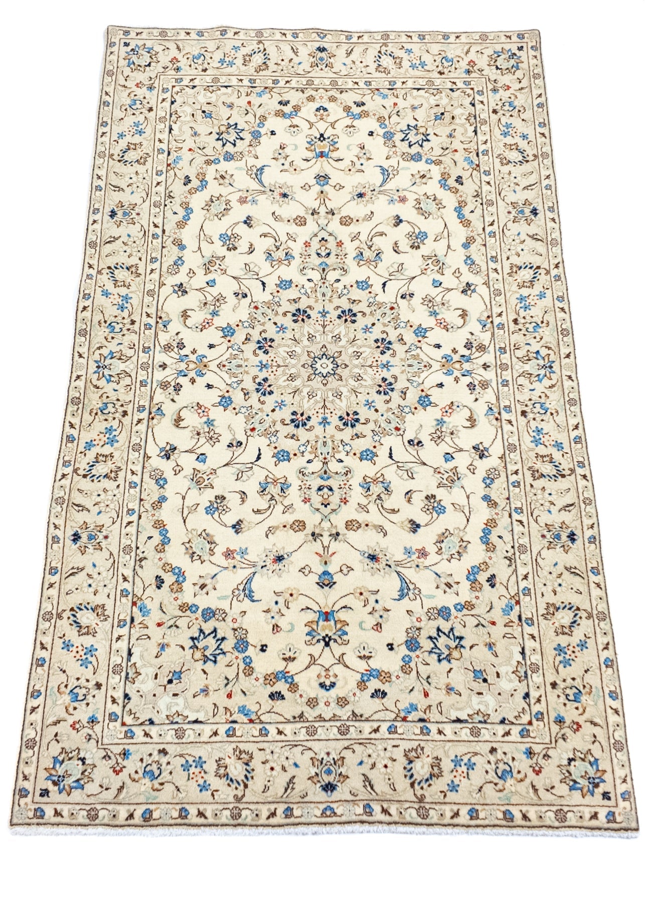 Hand Knotted Oriental Carpet | Unique Keshan Fine 64996 (in stock)