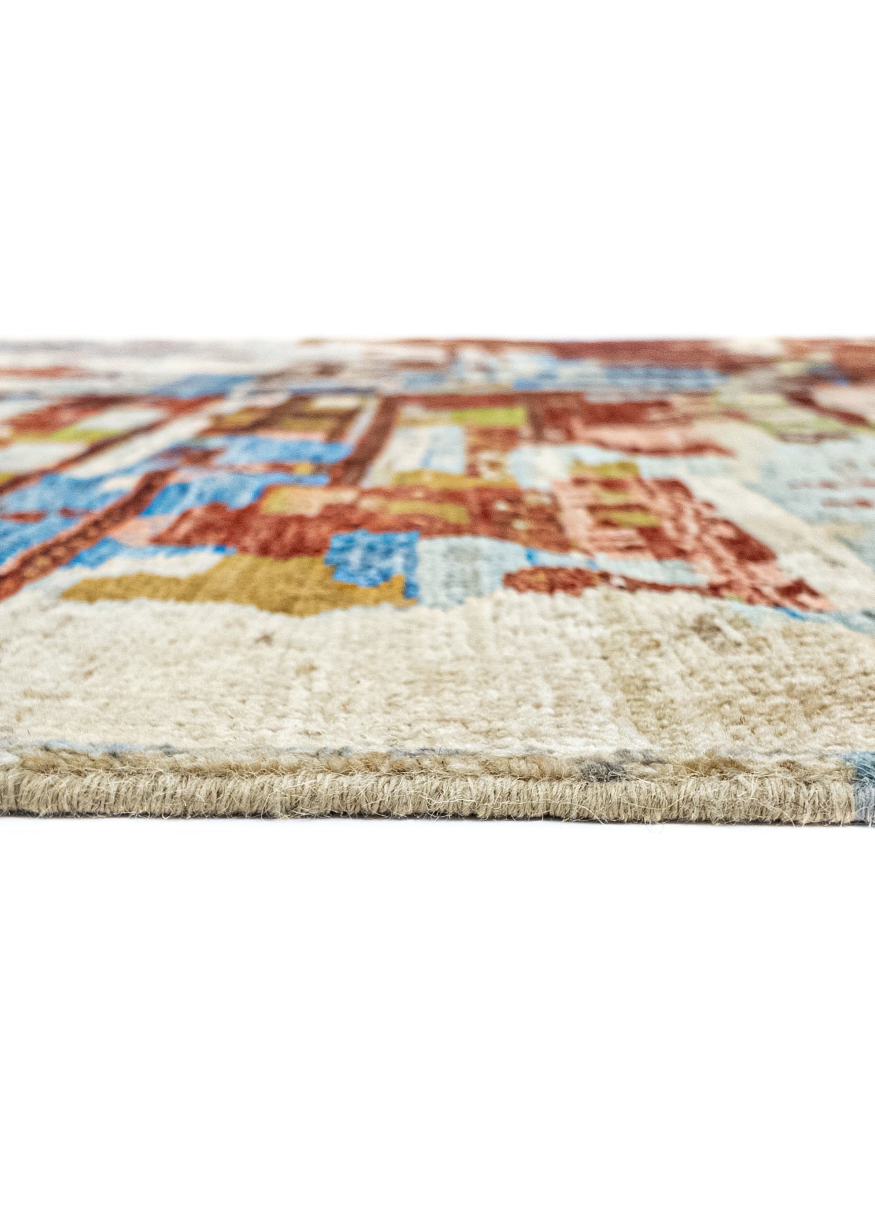Unique Ziegler Art Deco Rug 17886 | Hand-knotted from Afghanistan (in stock)
