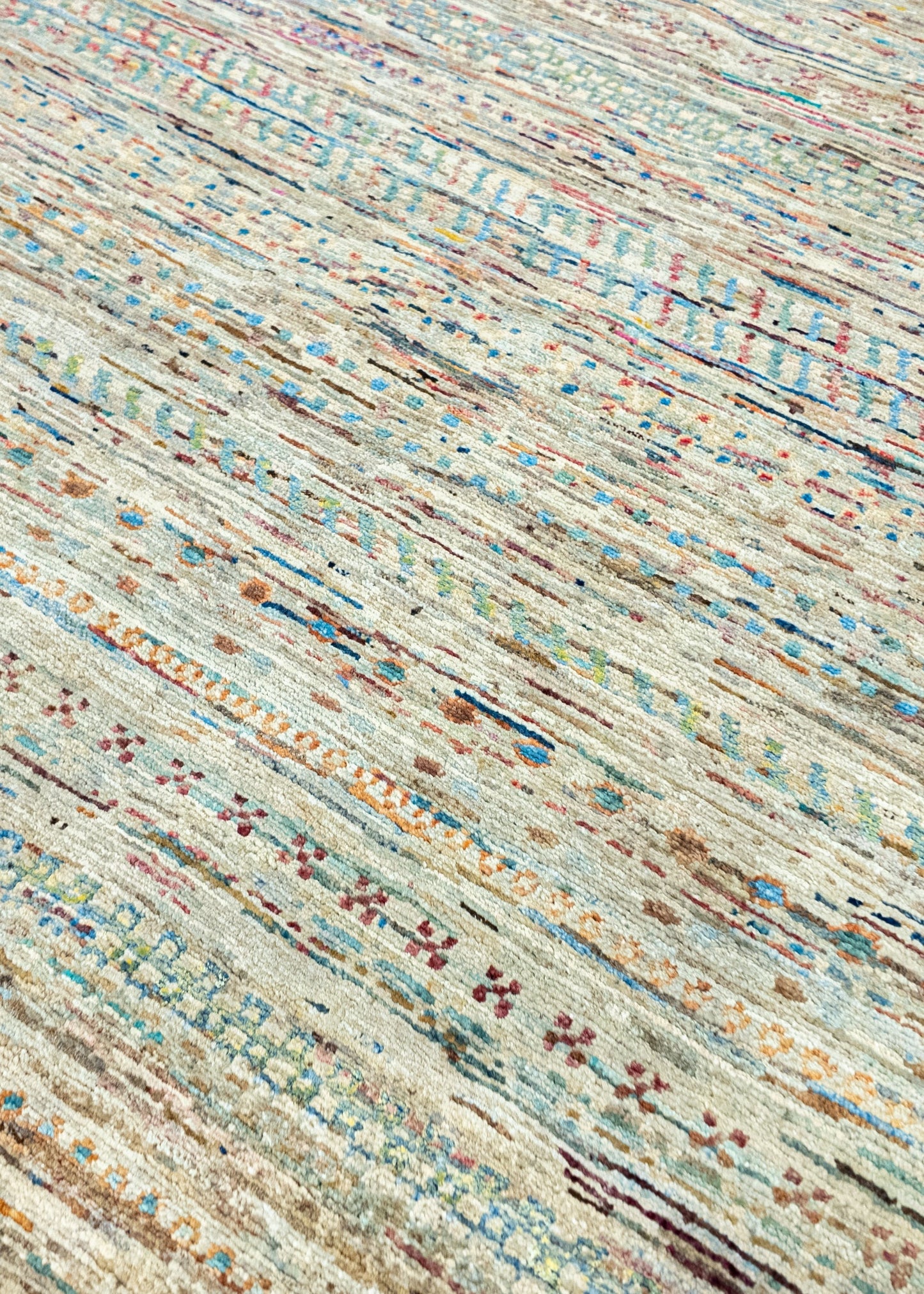 Unique Ziegler Art Deco Rug 18294 | Hand-knotted from Afghanistan (in stock)