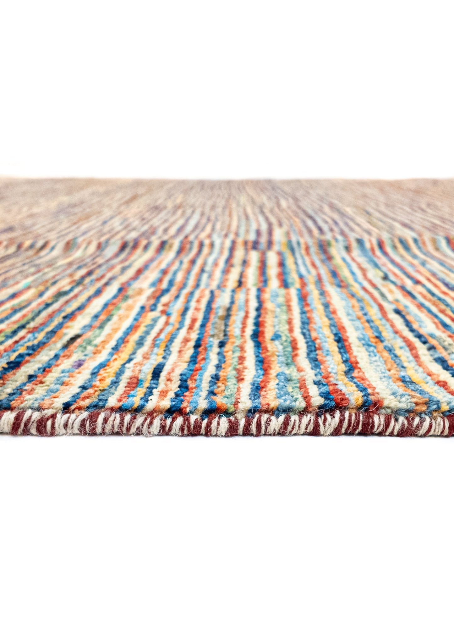 Unique Ziegler Stripe Rug 18553 | Hand-knotted from Afghanistan (in stock)