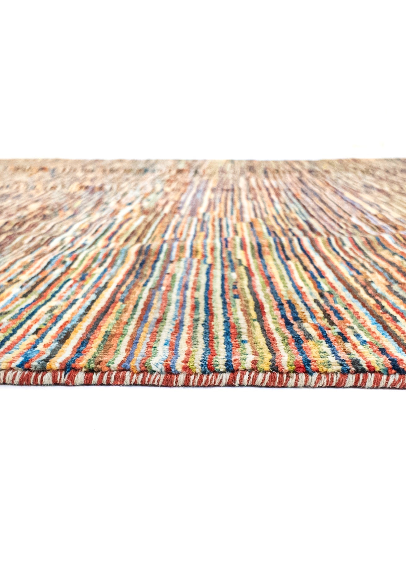Unique Ziegler Stripe Rug 18799 | Hand-knotted from Afghanistan (in stock)