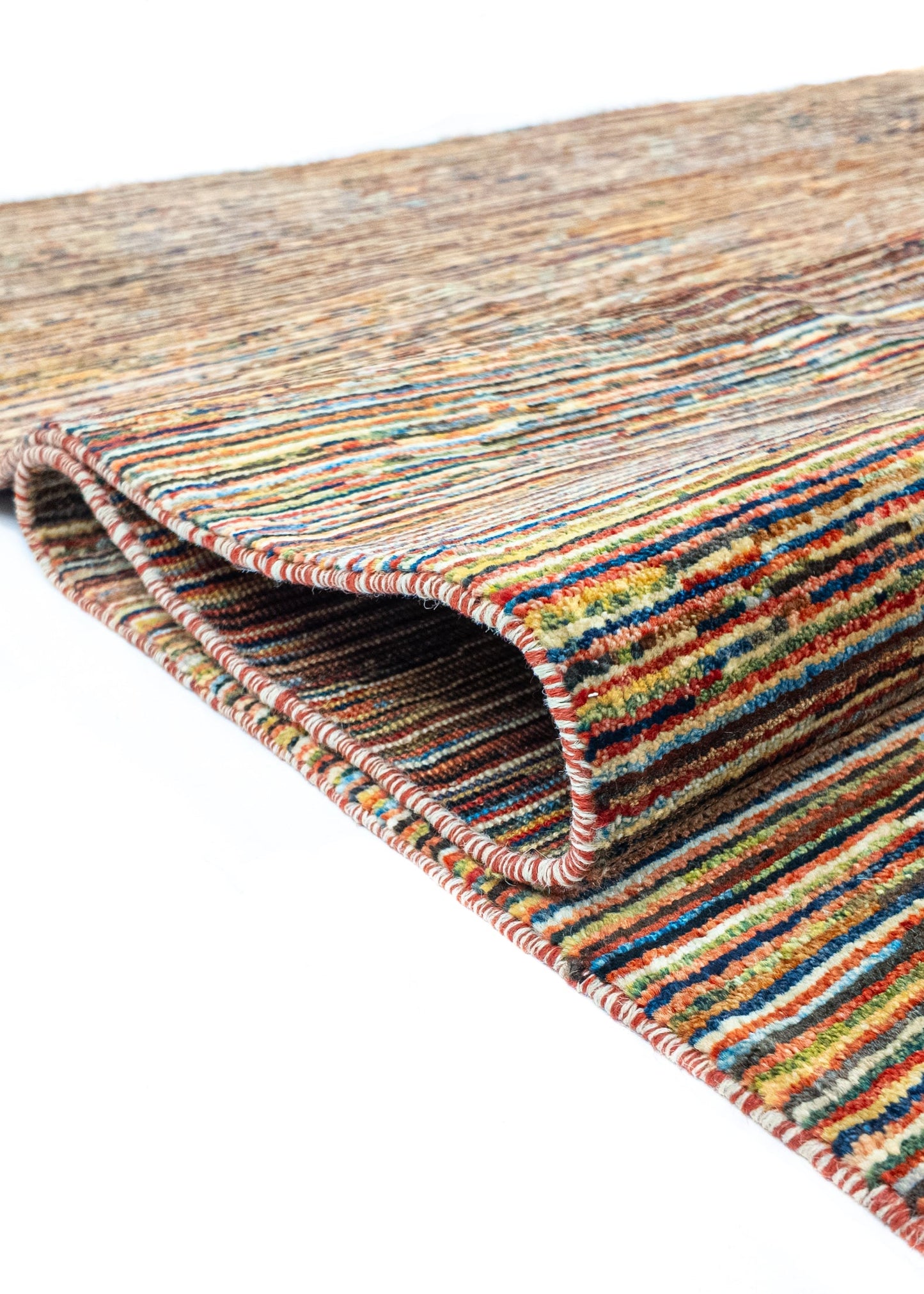 Unique Ziegler Stripe Rug 18799 | Hand-knotted from Afghanistan (in stock)