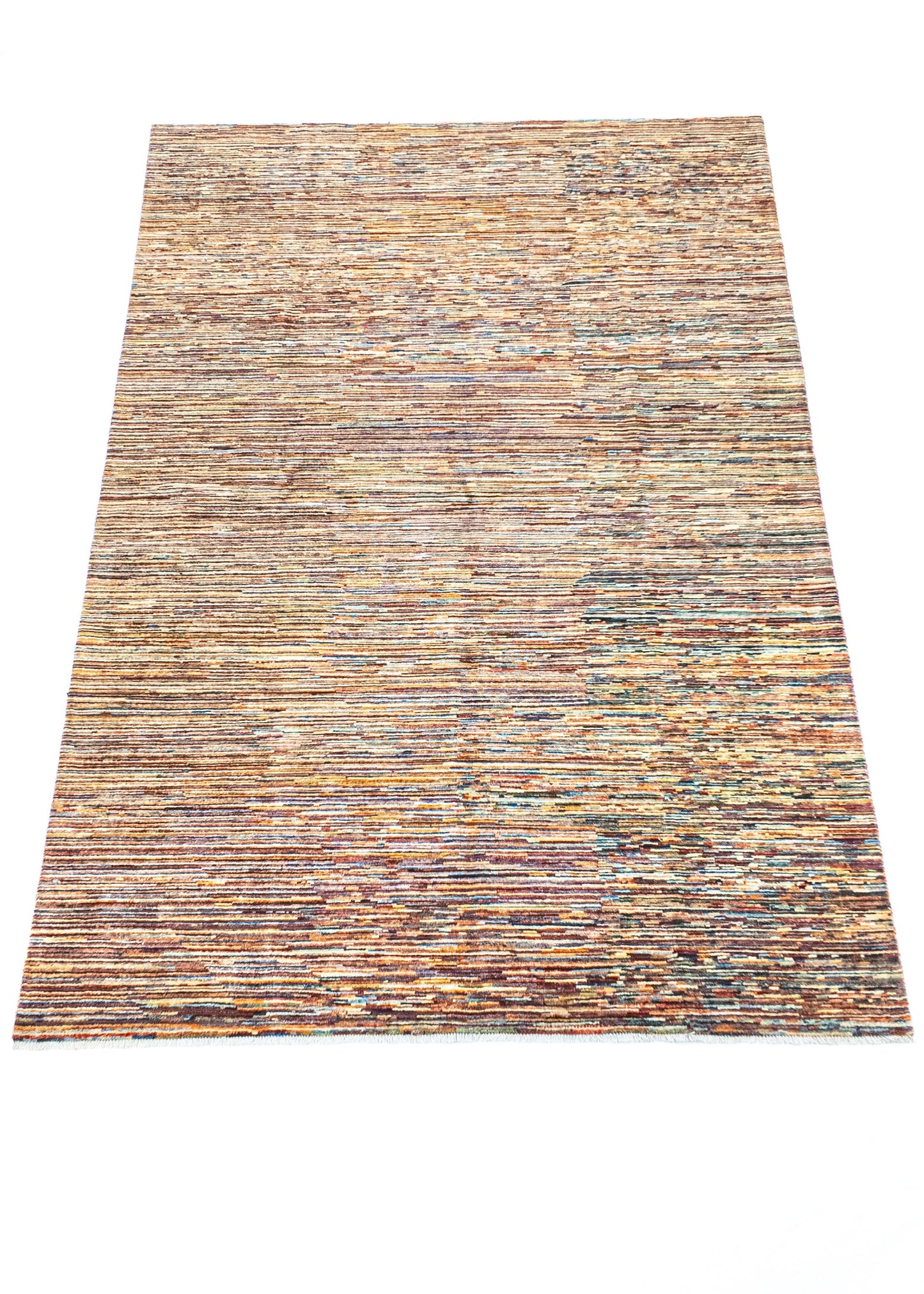 Unique Ziegler Stripe Rug 18799 | Hand-knotted from Afghanistan (in stock)