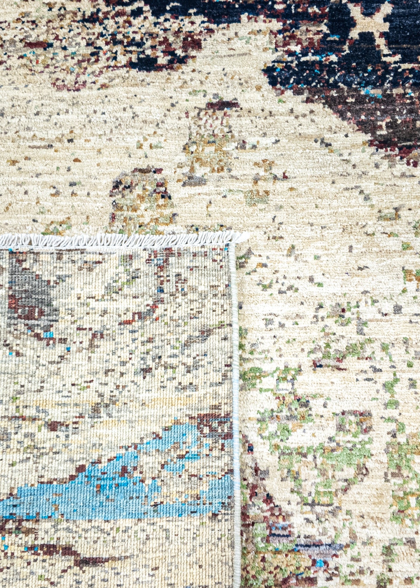 Unique Ziegler Art Deco Rug 12353 | Hand-knotted from Afghanistan (in stock)