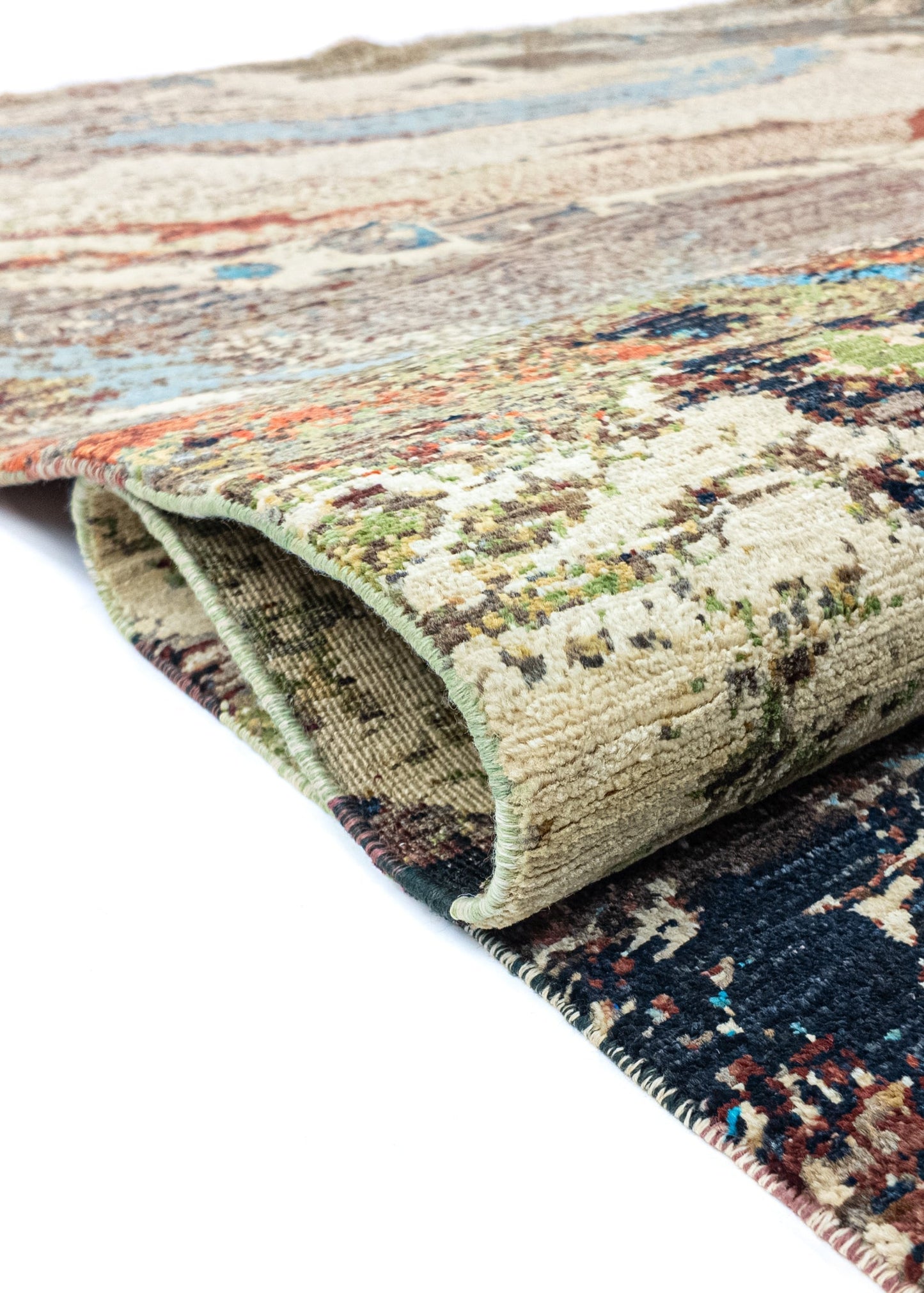 Unique Ziegler Art Deco Rug 12353 | Hand-knotted from Afghanistan (in stock)