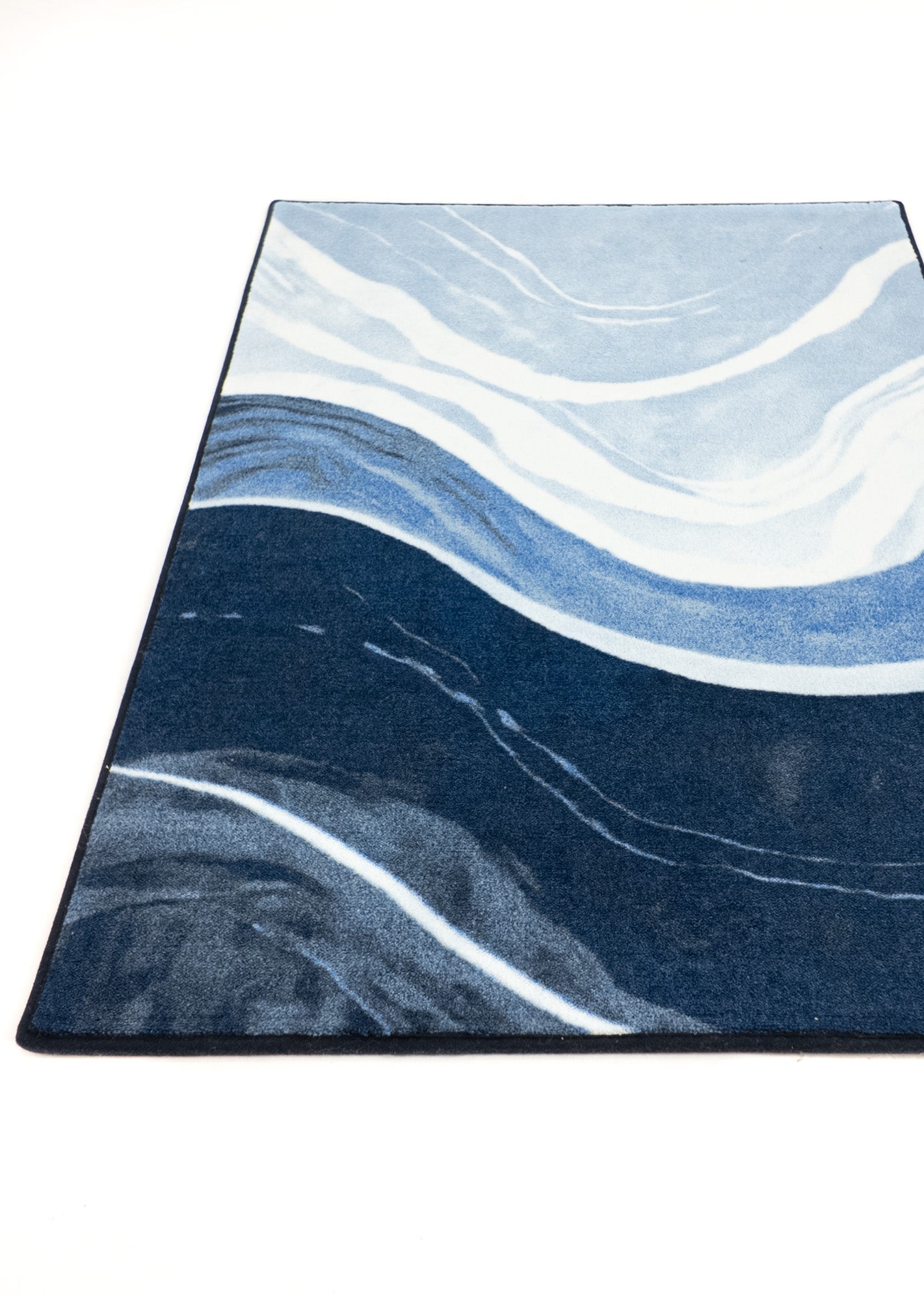 MOMO rugs x NOŪRA studios - Waves Blue