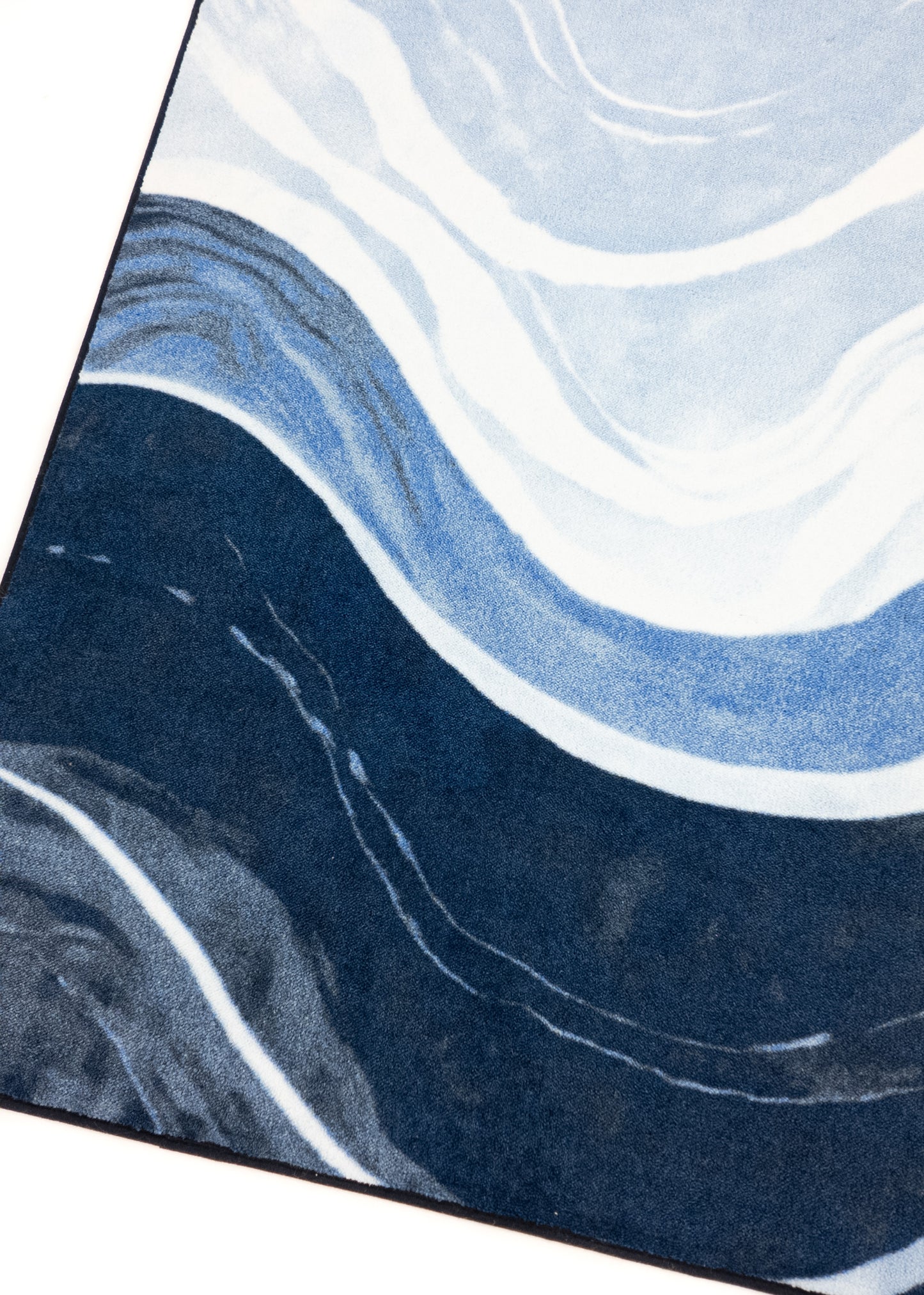 MOMO rugs x NOŪRA studios - Waves Blue