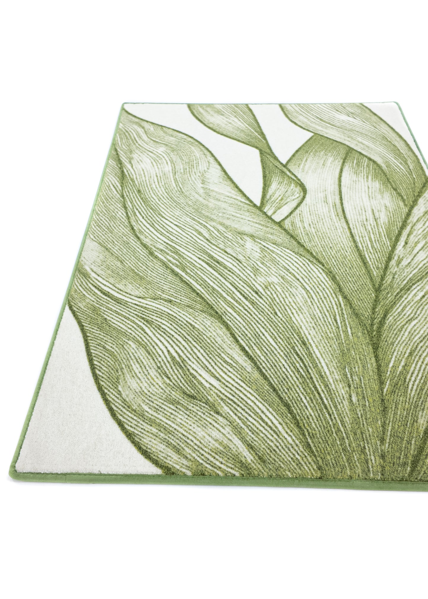 MOMO rugs x NOŪRA studios - Botanical Beige/green