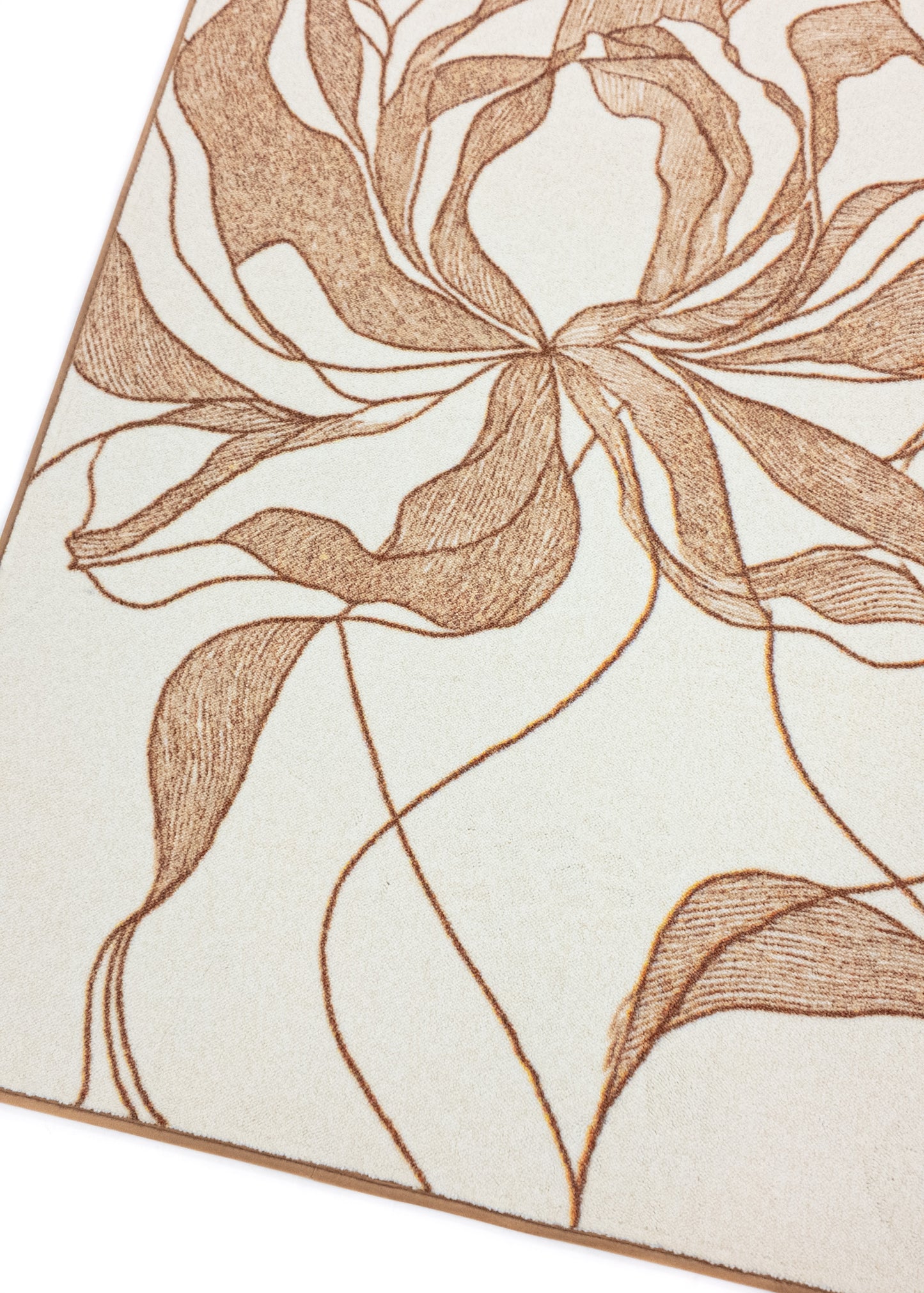 Rug MOMO rugs x NOŪRA studios - Bloom Beige/ terra
