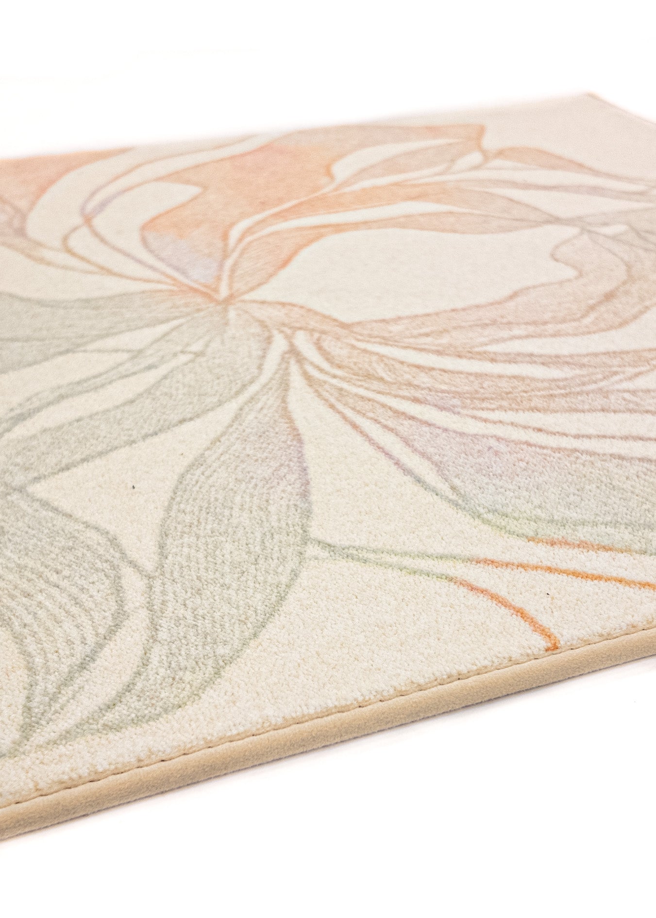 Rug MOMO rugs x NOŪRA studios - Bloom Beige/ multicolour