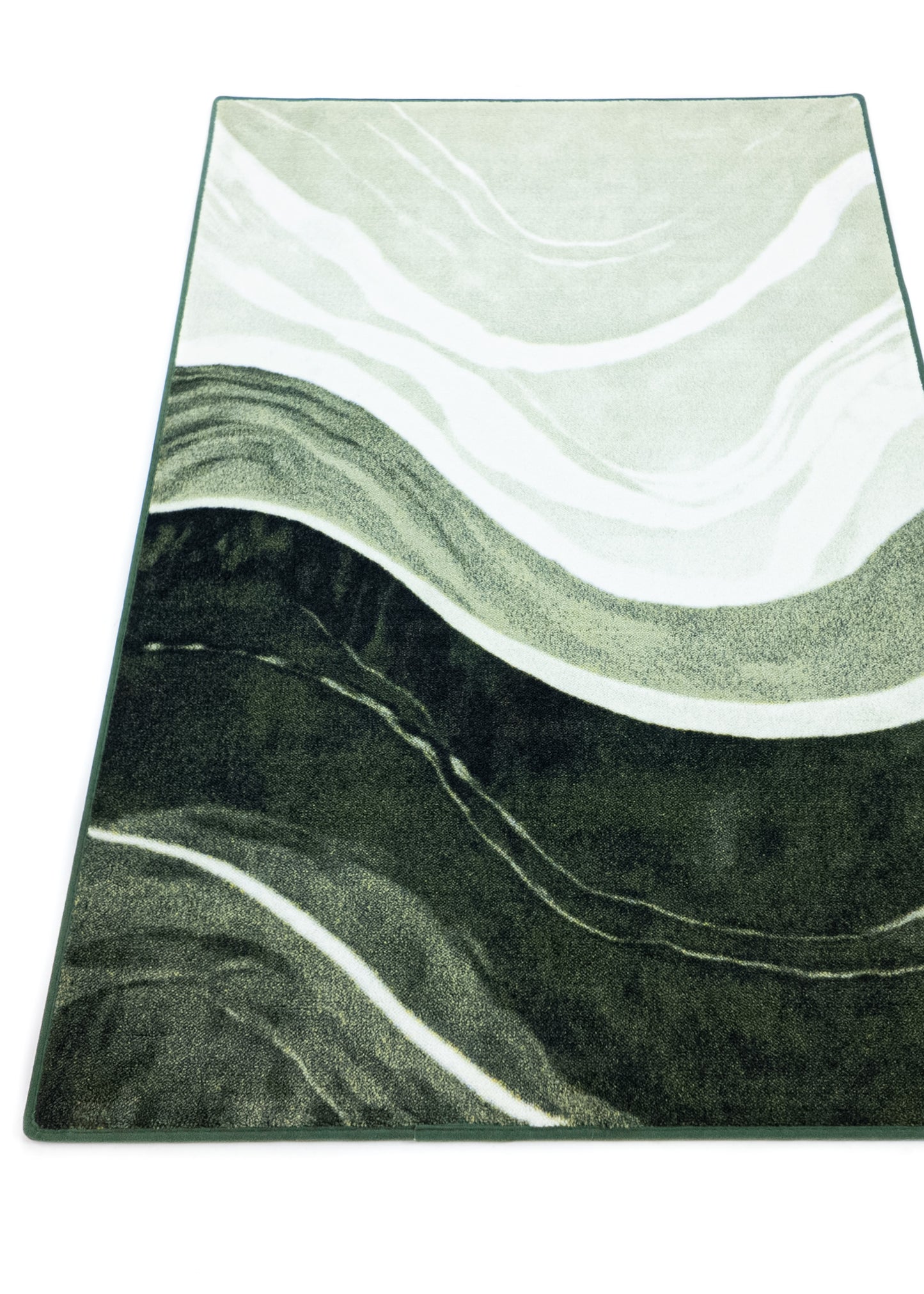 MOMO rugs x NOŪRA studios rug - Waves Green
