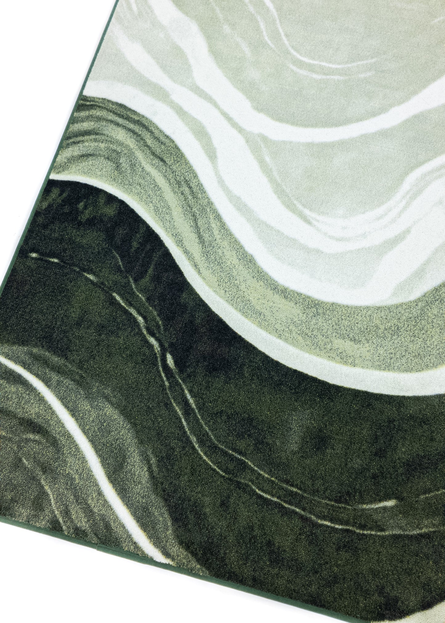 MOMO rugs x NOŪRA studios rug - Waves Green