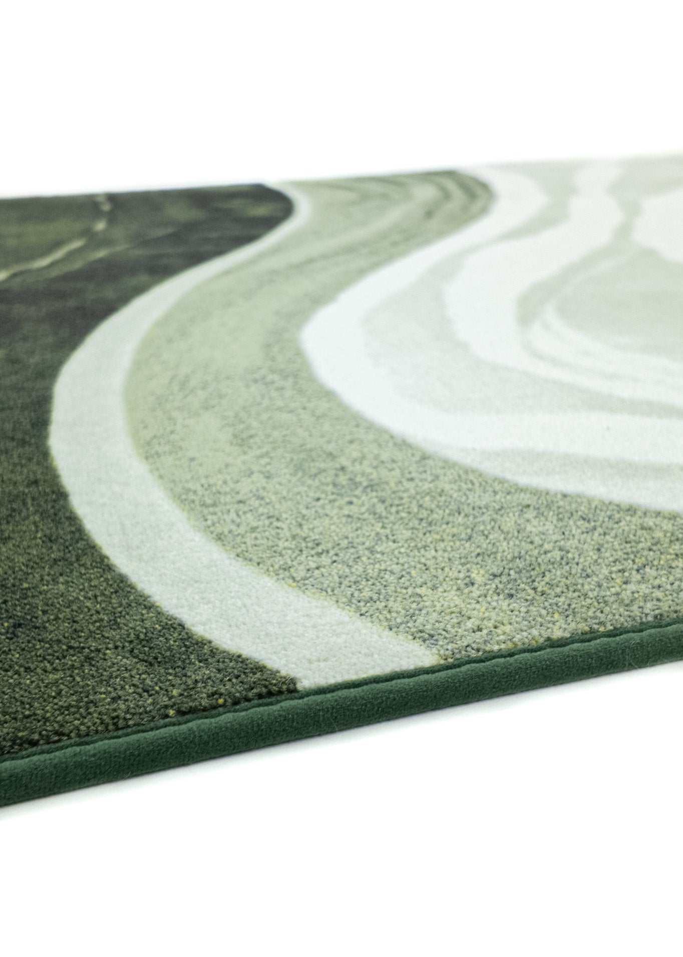 MOMO rugs x NOŪRA studios rug - Waves Green