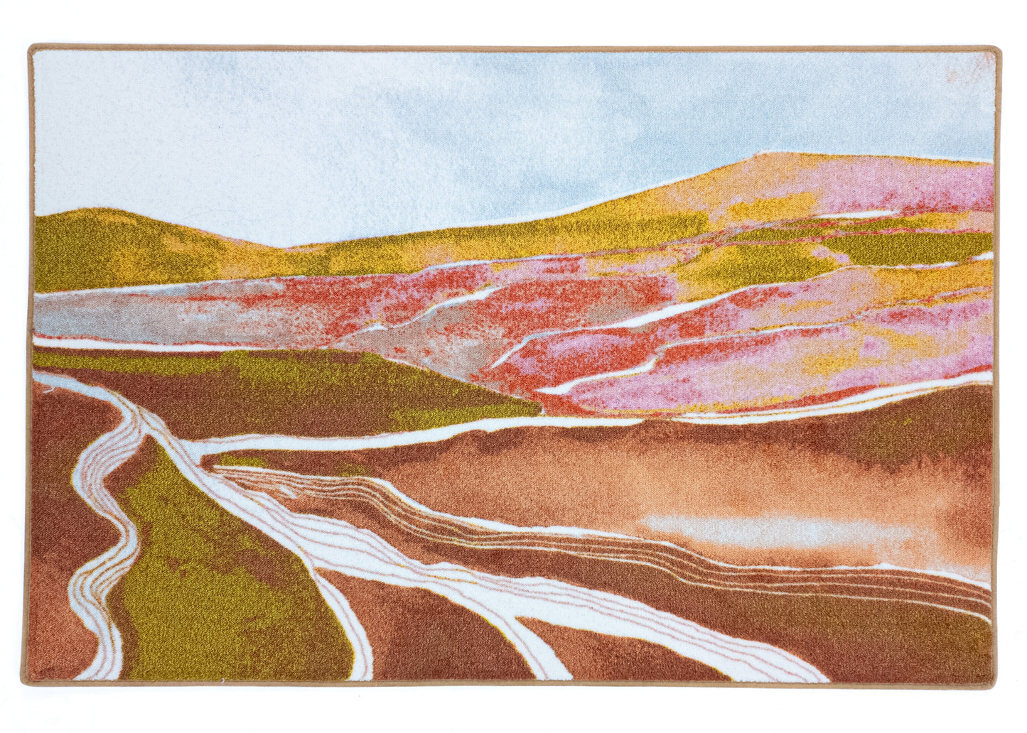 MOMO rugs x NOŪRA studios - Horizon Multicolour Vibrant