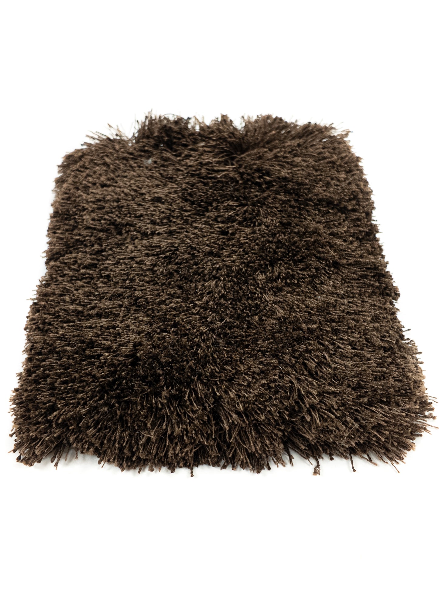 Carpet MOMO Rugs Naturais Dark Chocolate Shaggy