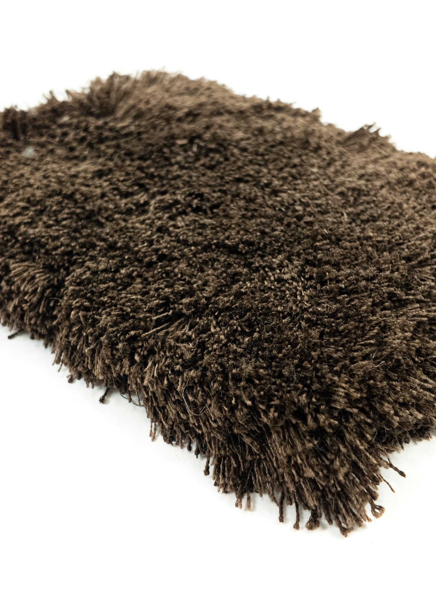 Carpet MOMO Rugs Naturais Dark Chocolate Shaggy
