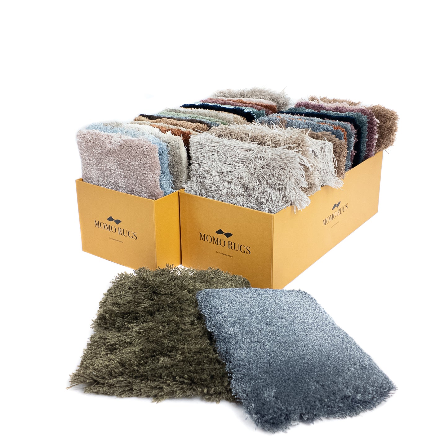 MOMO Rugs Naturais Sample Box