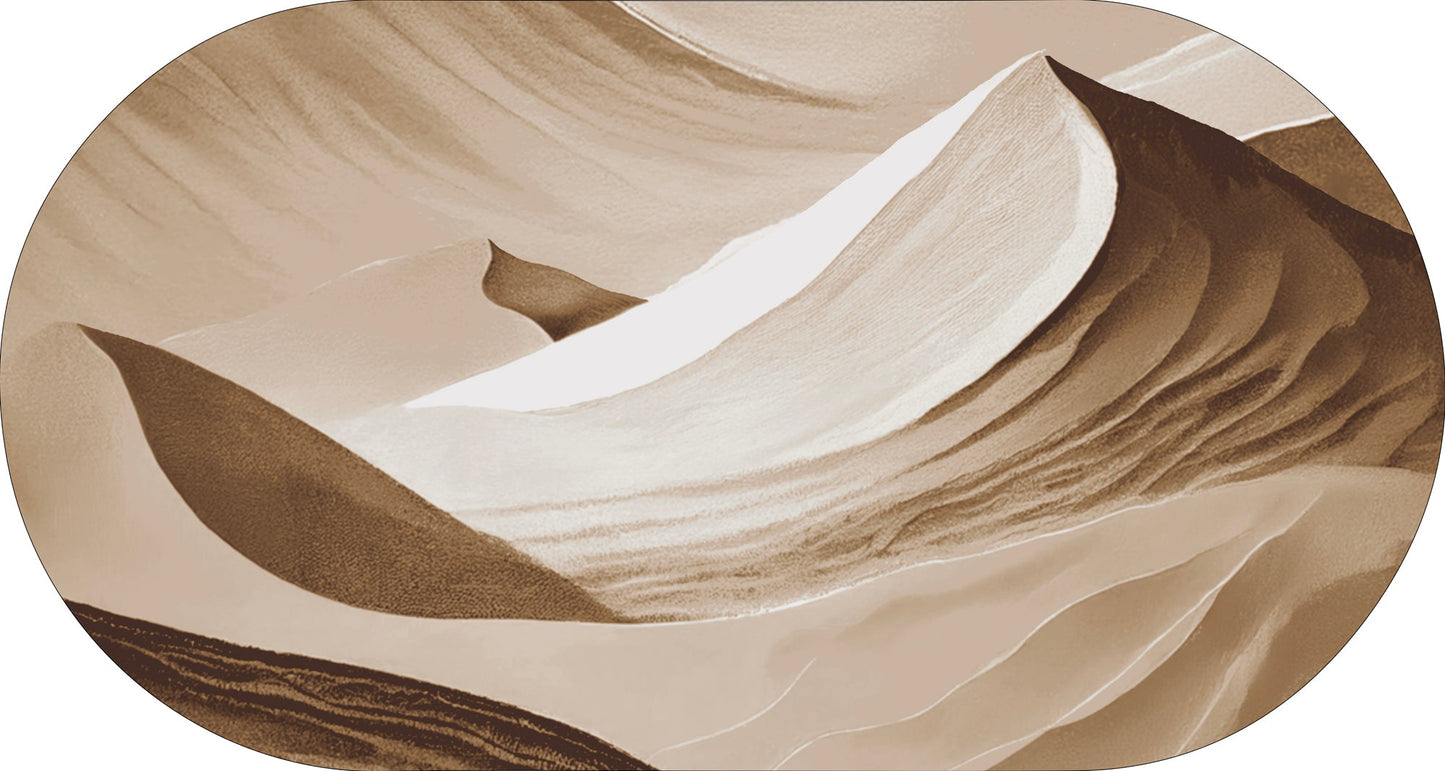 MOMO rugs x NOŪRA studios - Dune Brown capsule