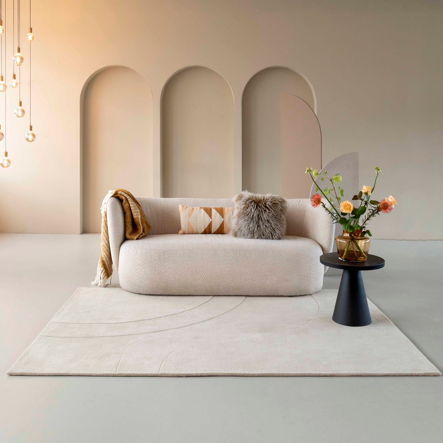 Floor rug MOMO Rugs Designer Elvire Instant Crush Almond